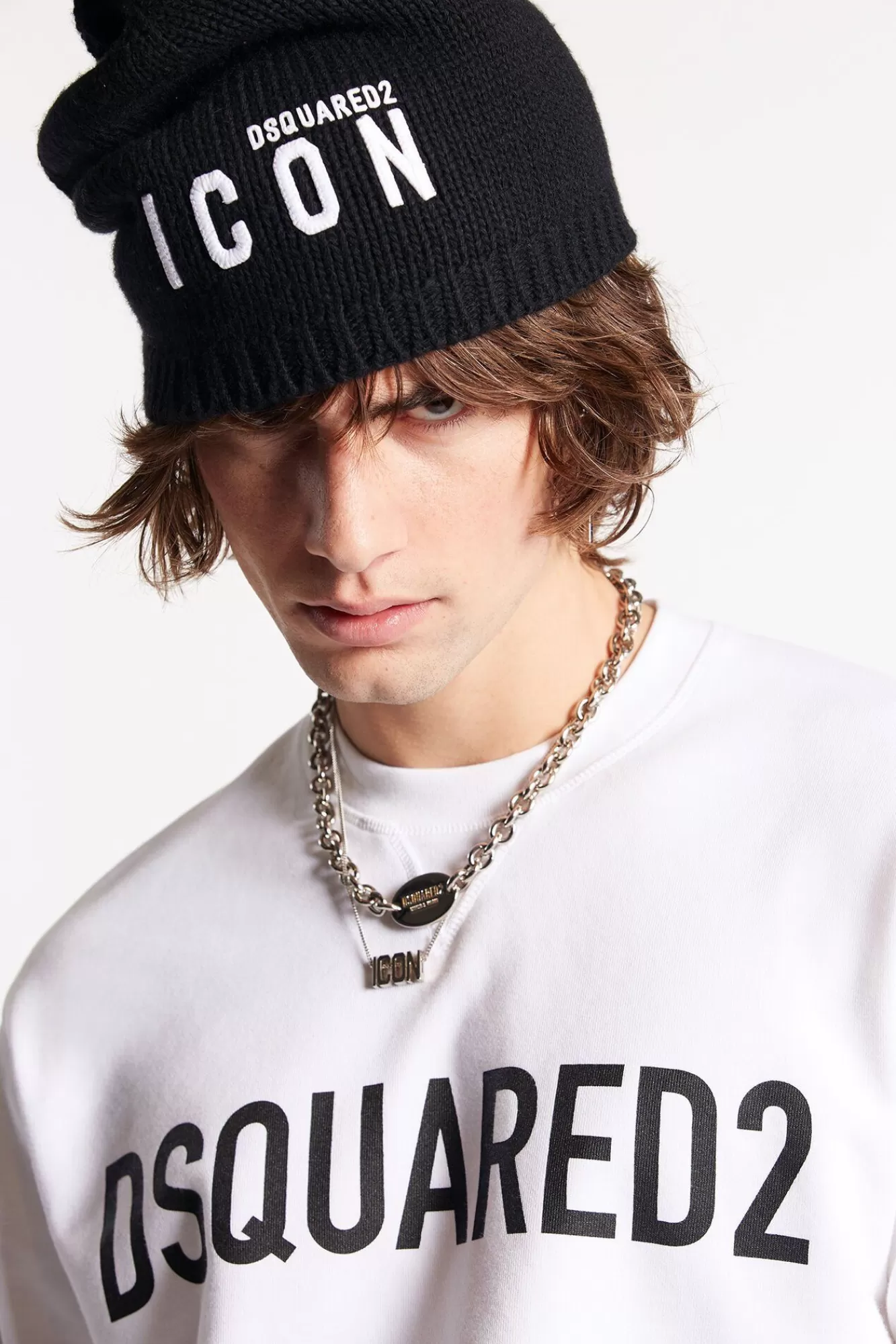 Sweatshirts^Dsquared2 Eco Geverfd Cool Sweatshirt Wit