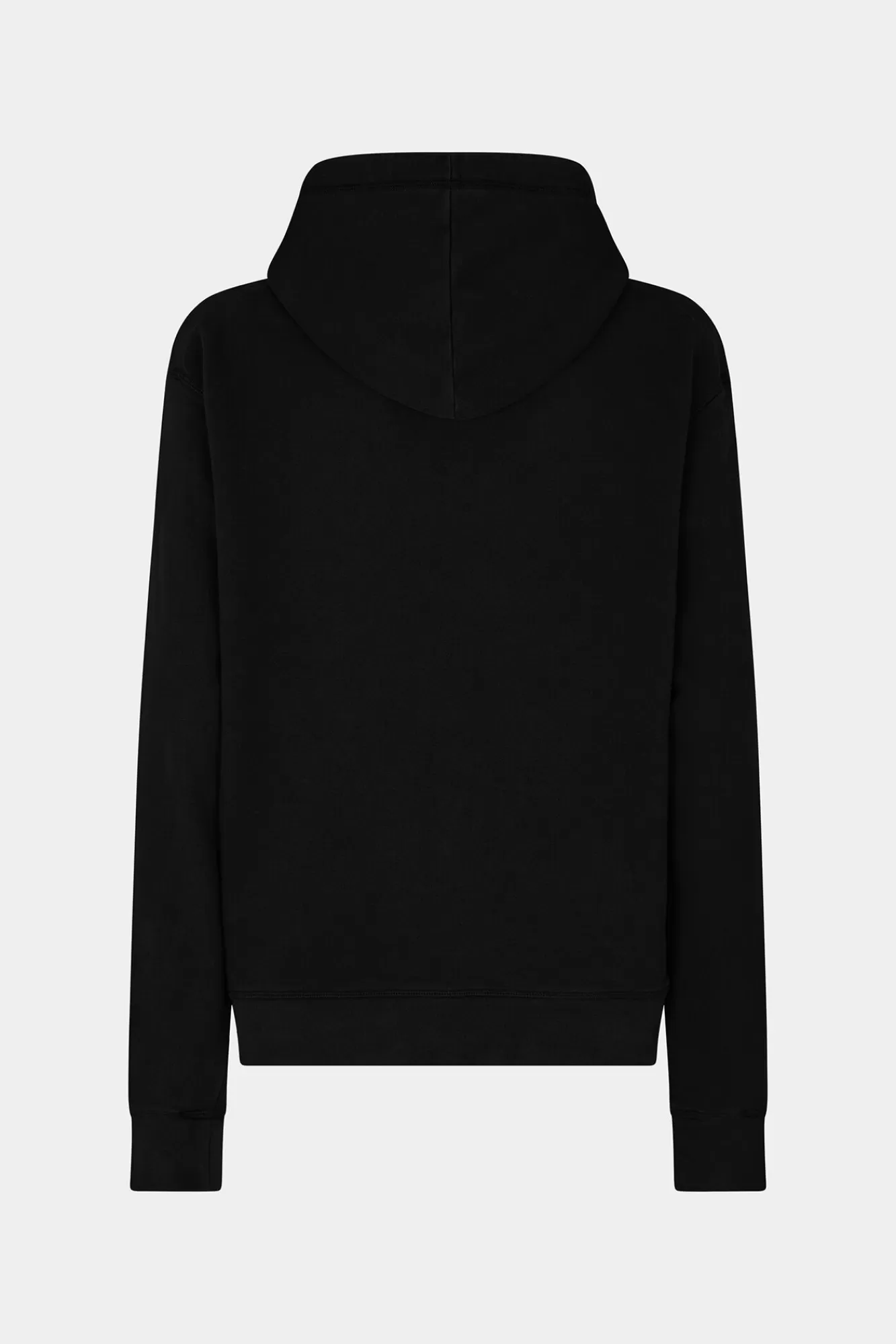 Sweatshirts^Dsquared2 Eco Geverfde Coole Hoodie Zwart