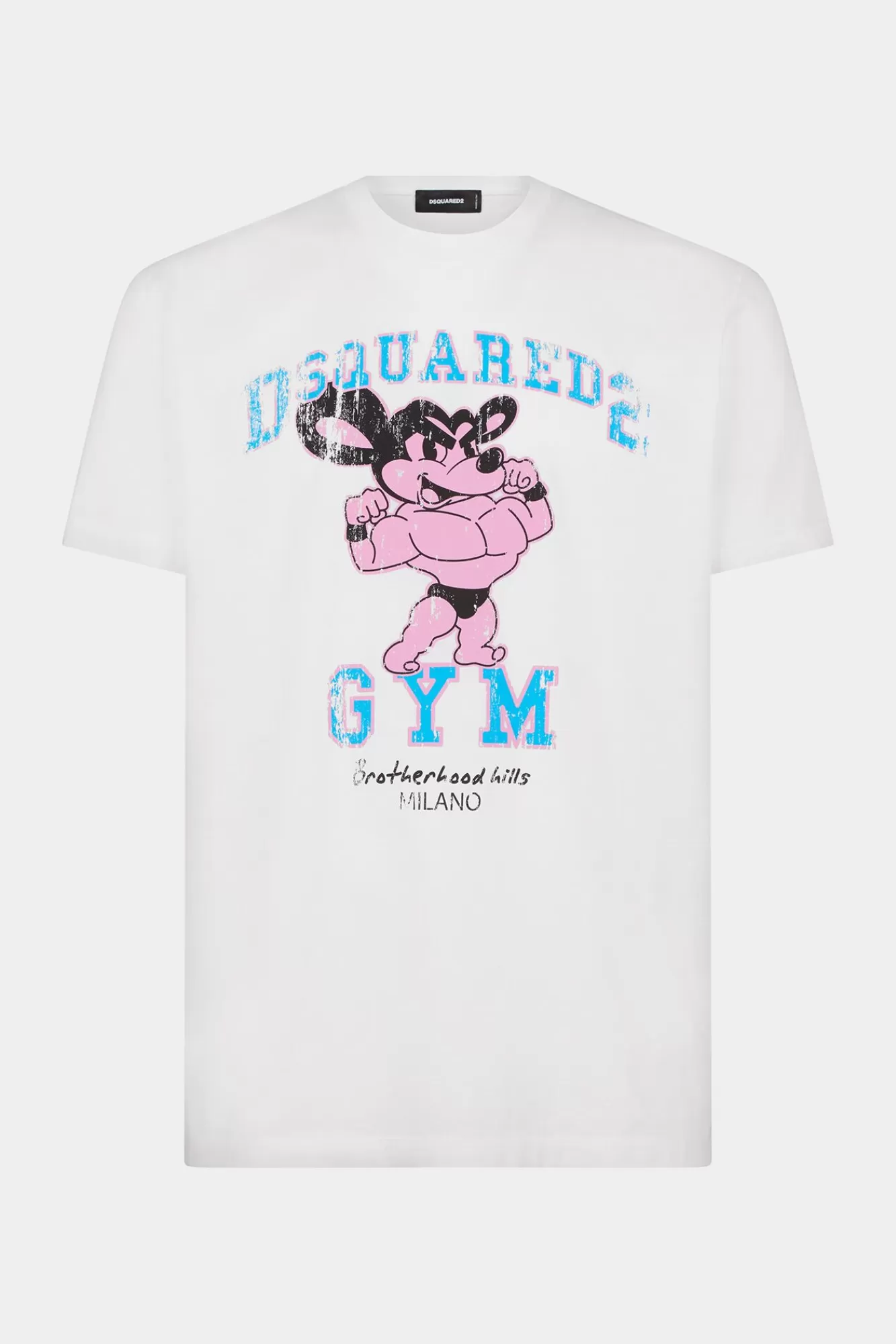 T-Shirts En Poloshirts^Dsquared2 Gym Normaal T-Shirt Wit