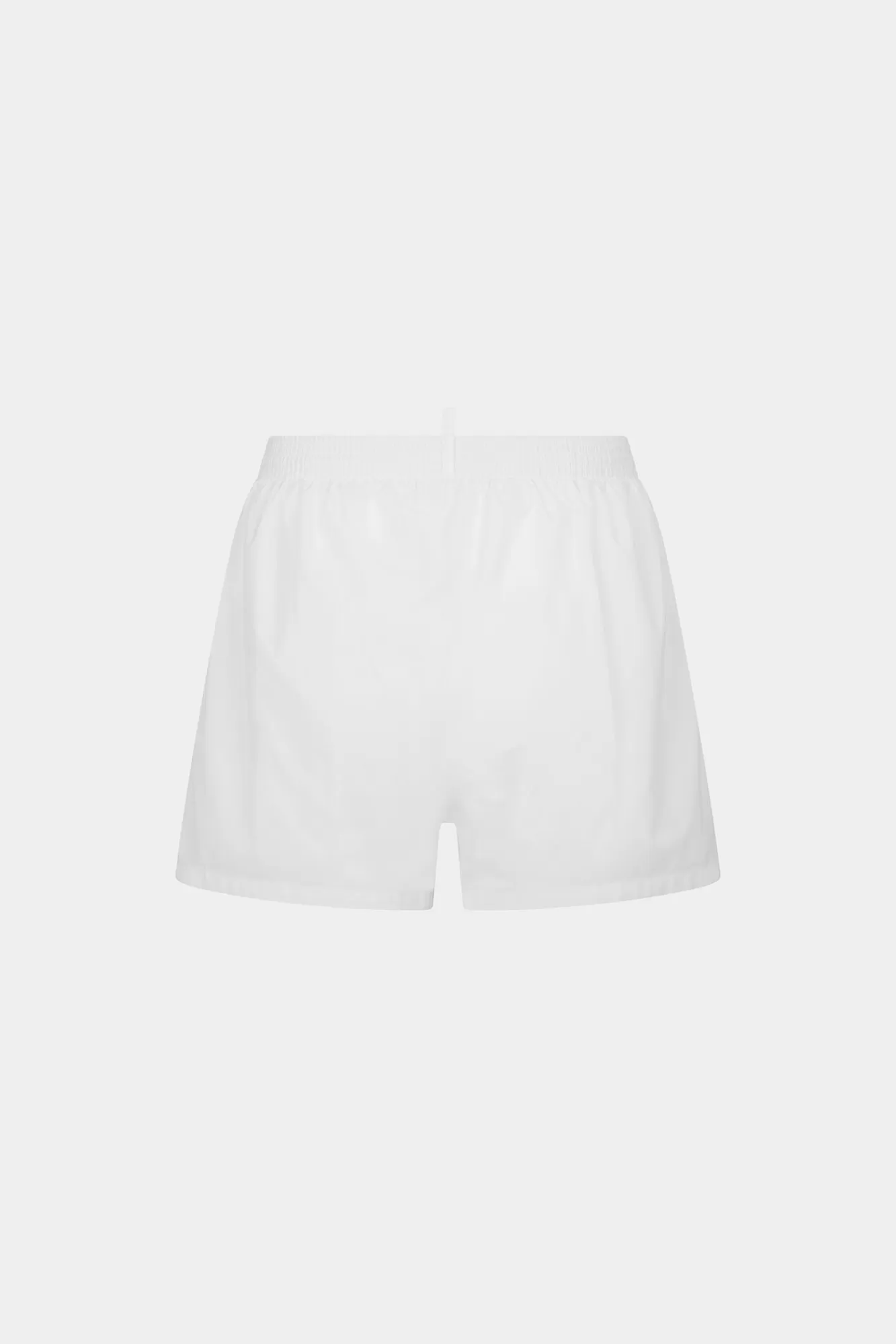 Strandkleding^Dsquared2 Logo Boxer Midi Wit