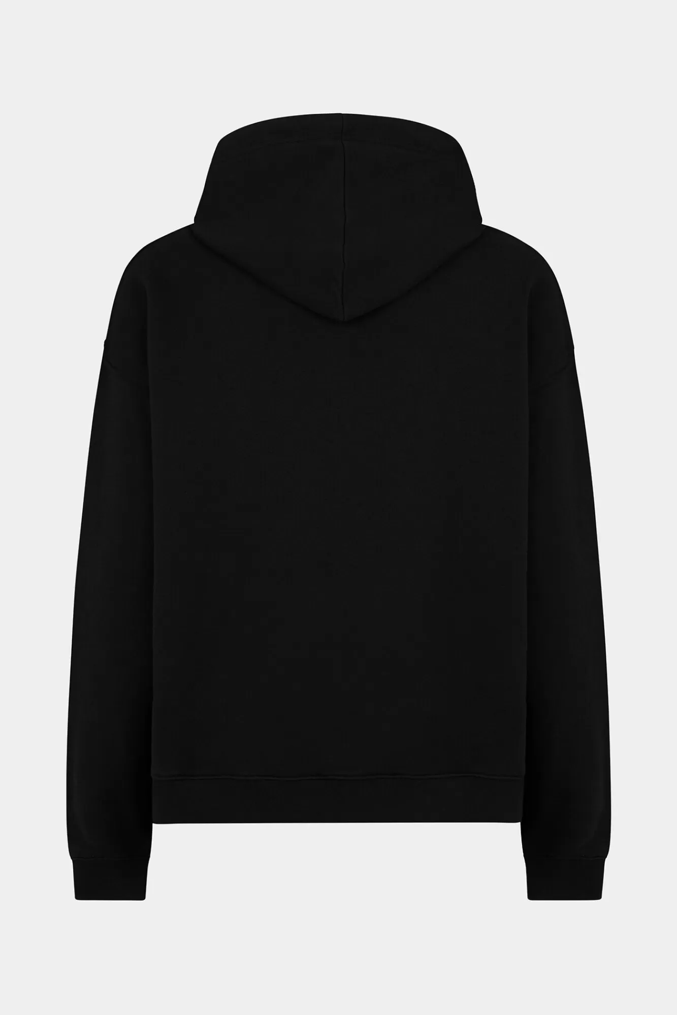 Sweatshirts^Dsquared2 Losvallend Sweatshirt Met Capuchon Zwart