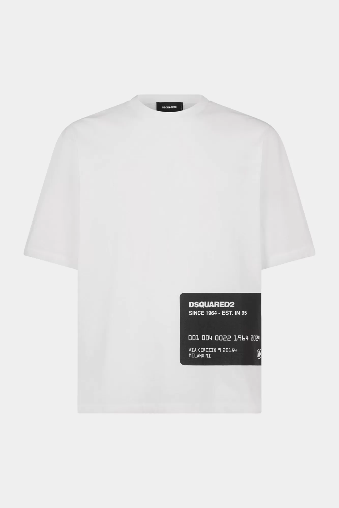 T-Shirts En Poloshirts^Dsquared2 Losvallend T-Shirt Wit