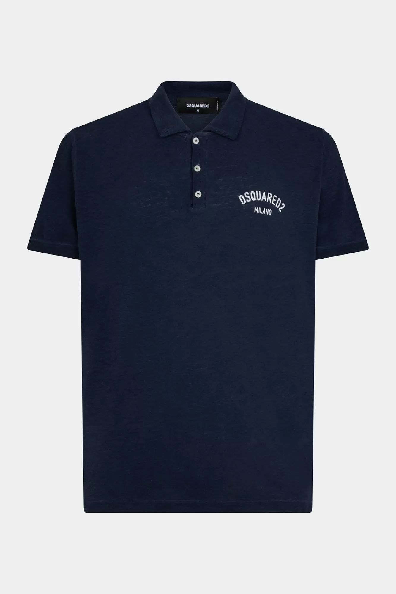 T-Shirts En Poloshirts^Dsquared2 Milano Tennisfit Poloshirt Marine