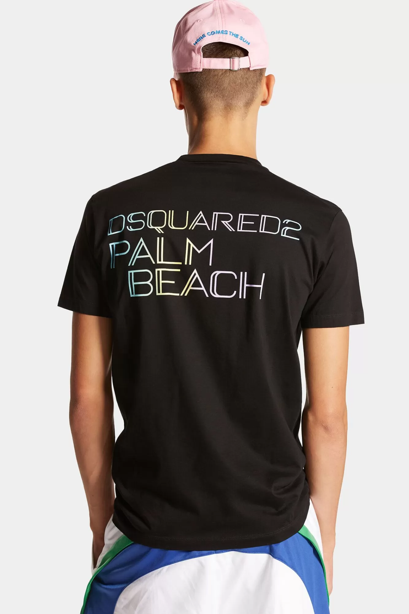 T-Shirts En Poloshirts^Dsquared2 Palm Beach Cool-Fit T-Shirt Zwart