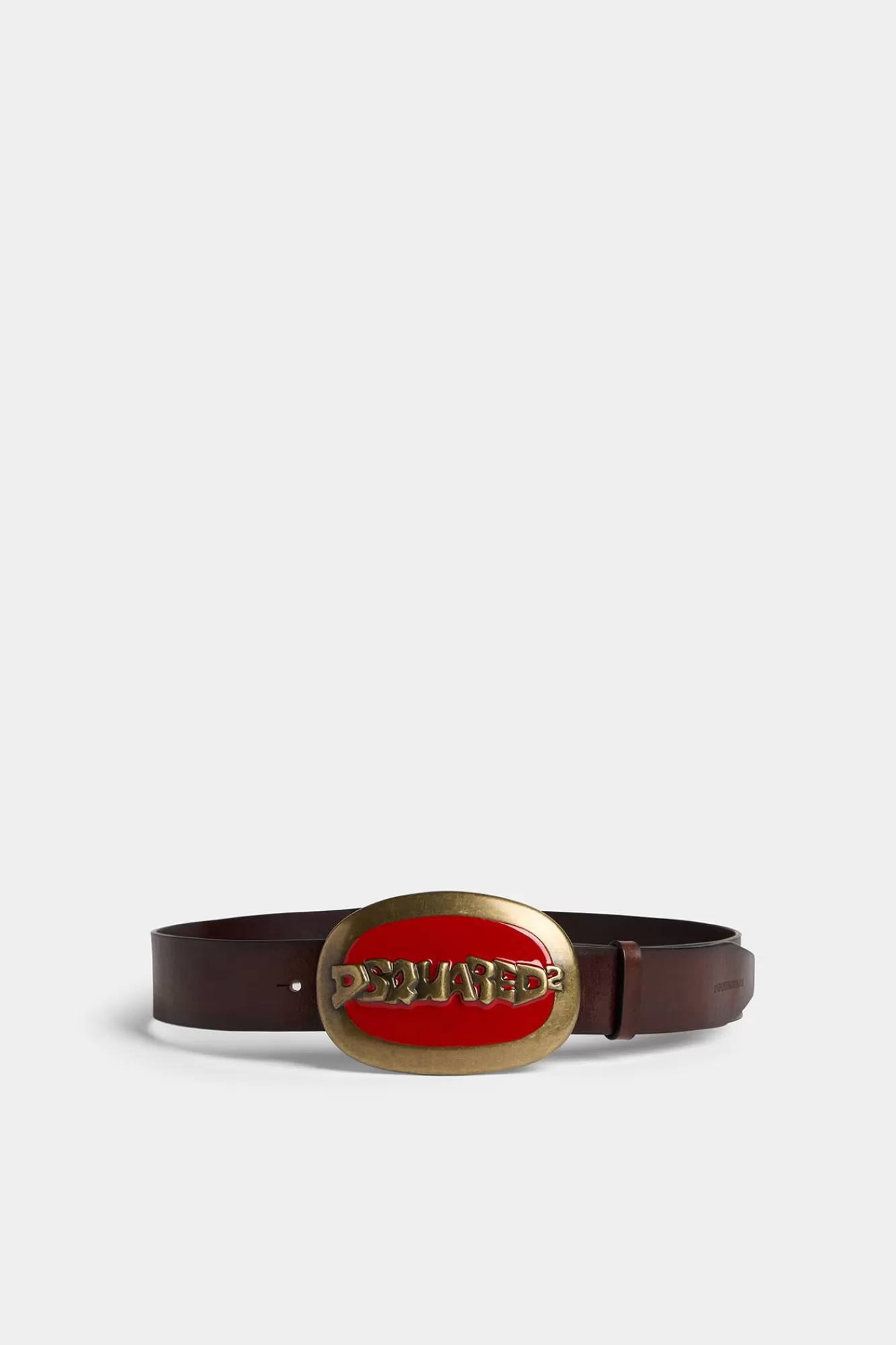 Riemen^Dsquared2 Plaquette Riem Bruin