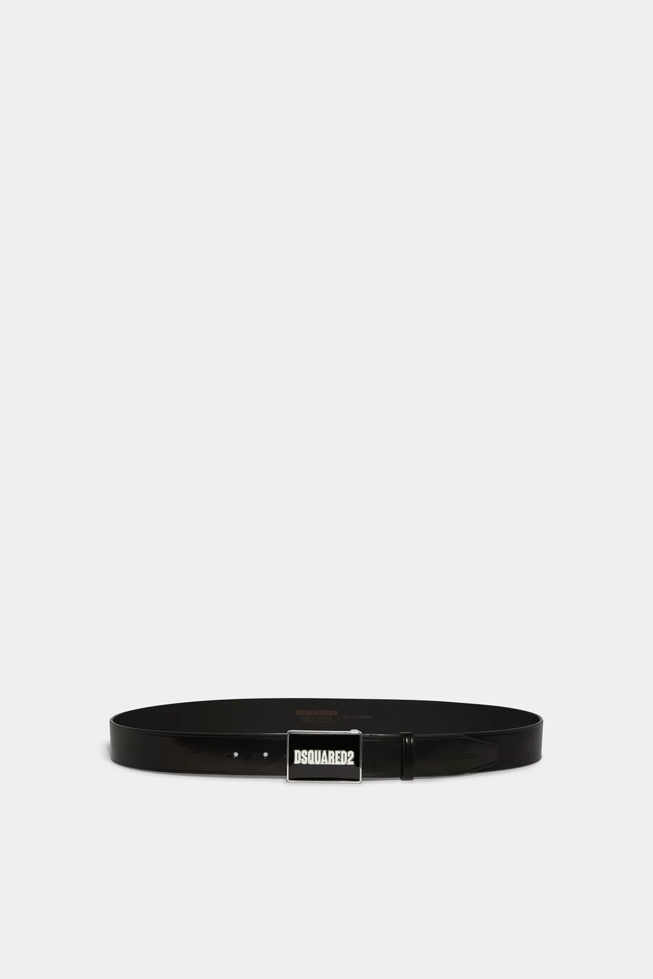 Riemen^Dsquared2 Riem Met Logoplaquette Zwart