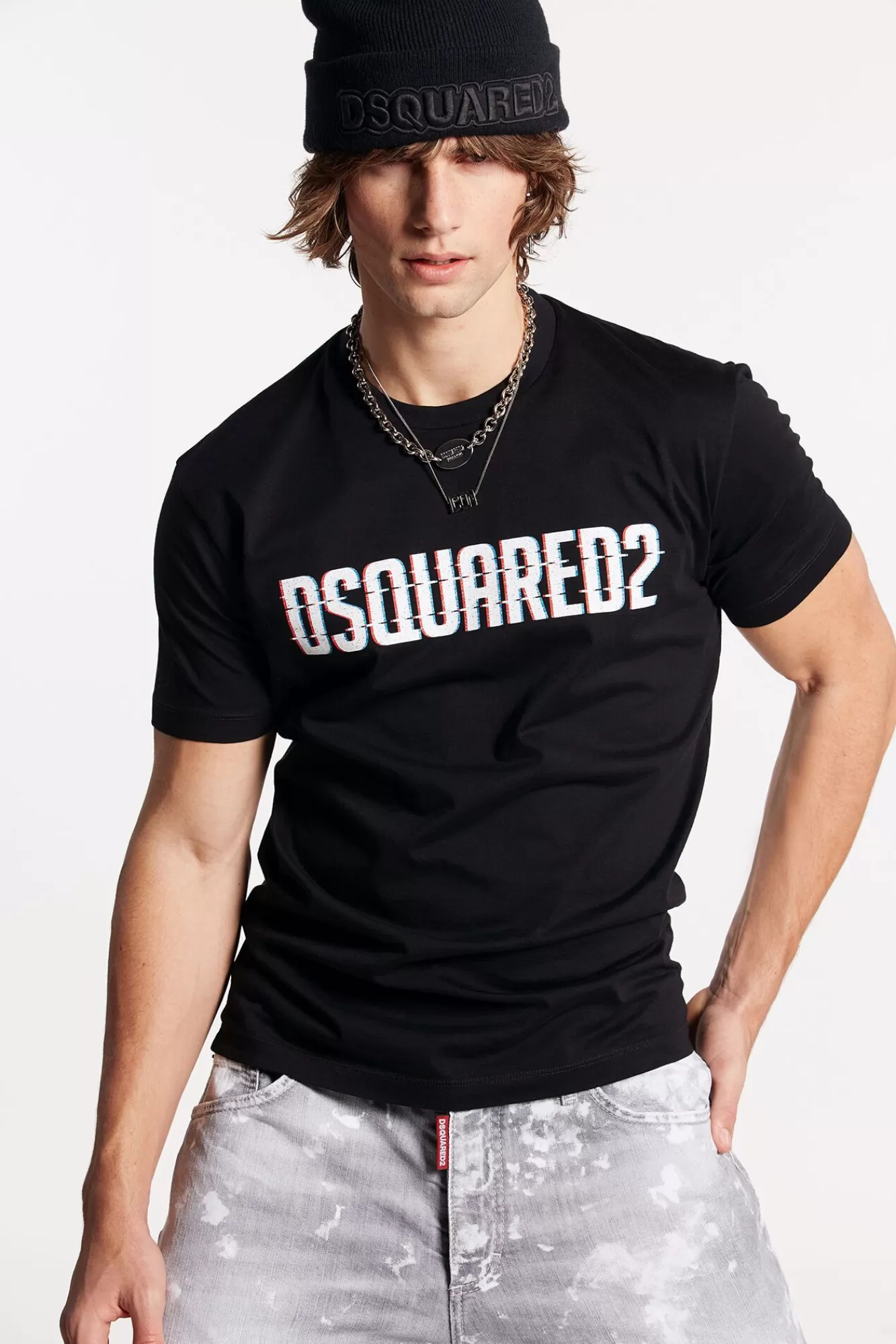 T-Shirts En Poloshirts^Dsquared2 Stoer T-Shirt Zwart