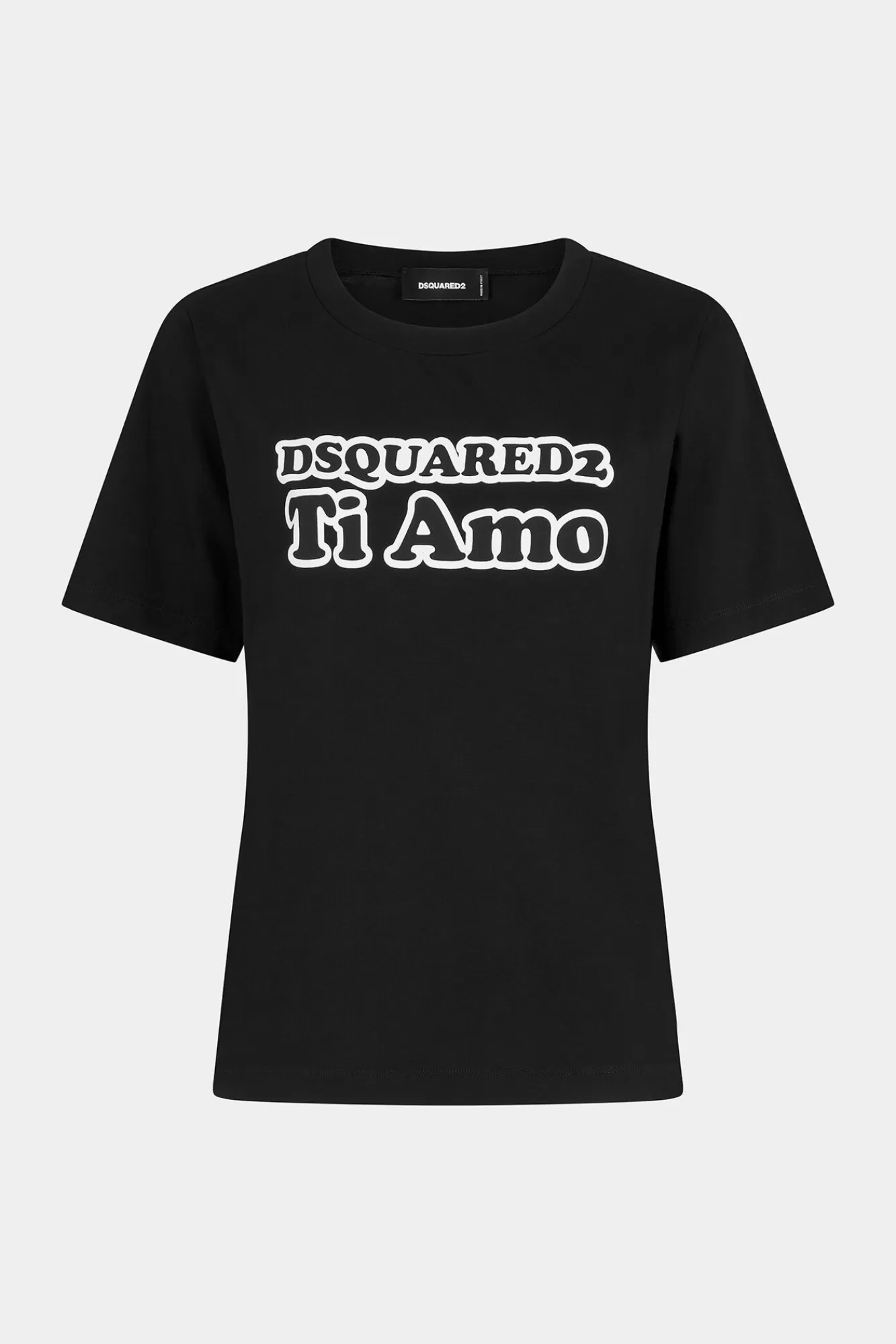 Tops En T-Shirts^Dsquared2 Ti Amo Easy Fit T-Shirt Zwart