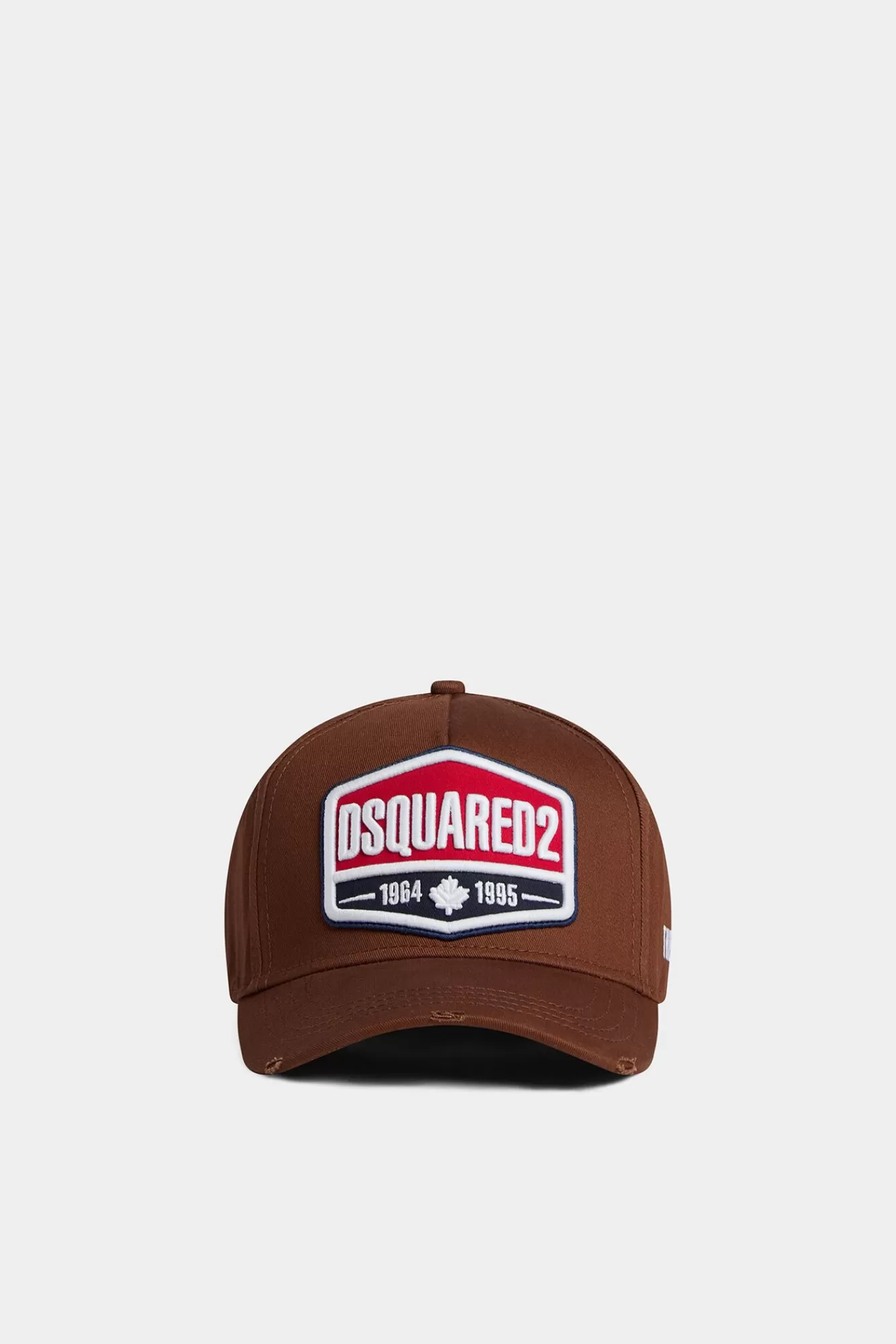 Hoofddeksels^Dsquared2 -Baseballpet Hazelnoot