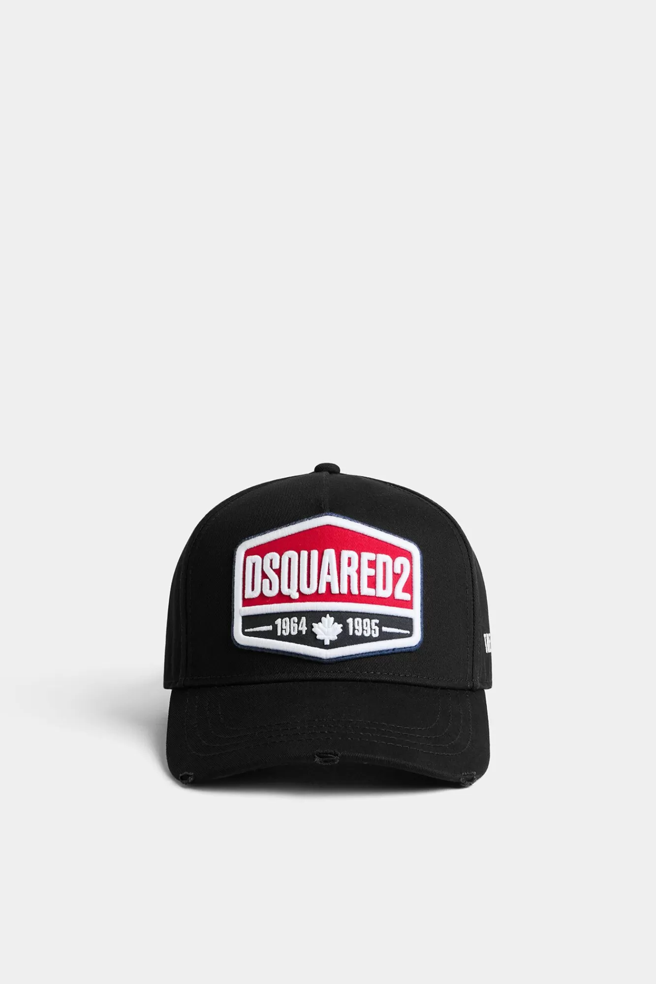 Hoofddeksels^Dsquared2 -Baseballpet Zwart