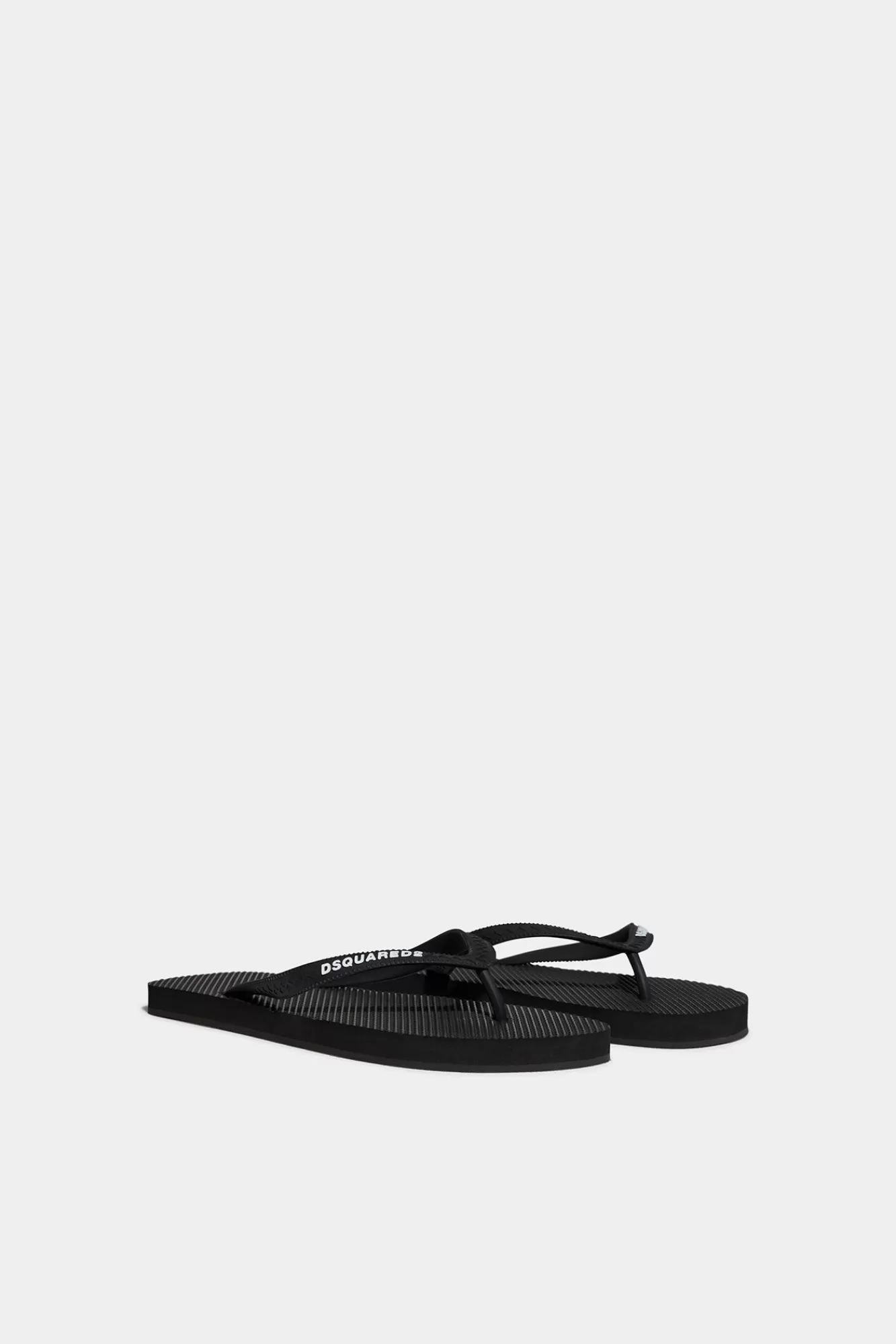 Sandalen En Slippers^Dsquared2 -Slippers Met Logo Zwart