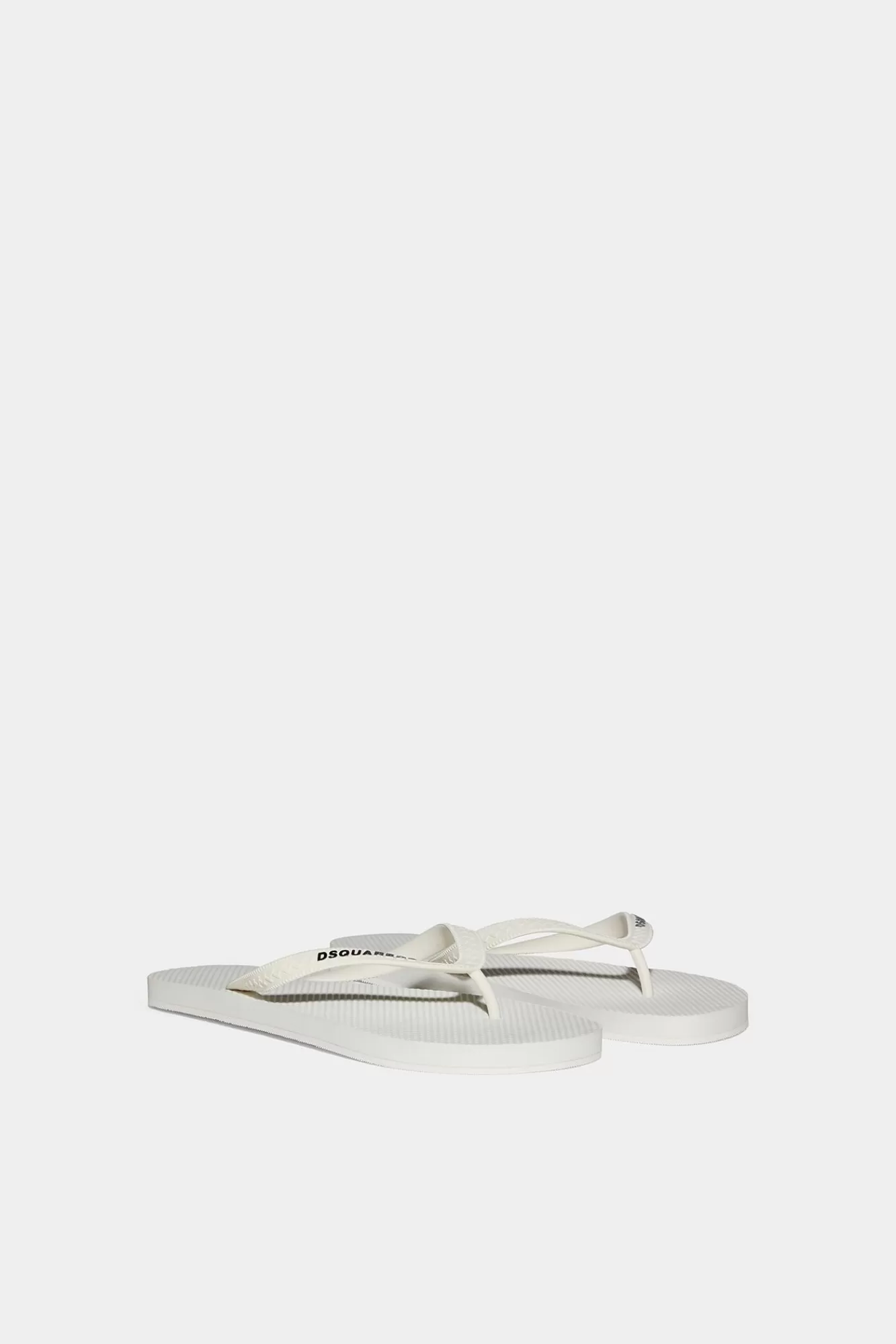 Sandalen En Slippers^Dsquared2 -Slippers Met Logo Wit