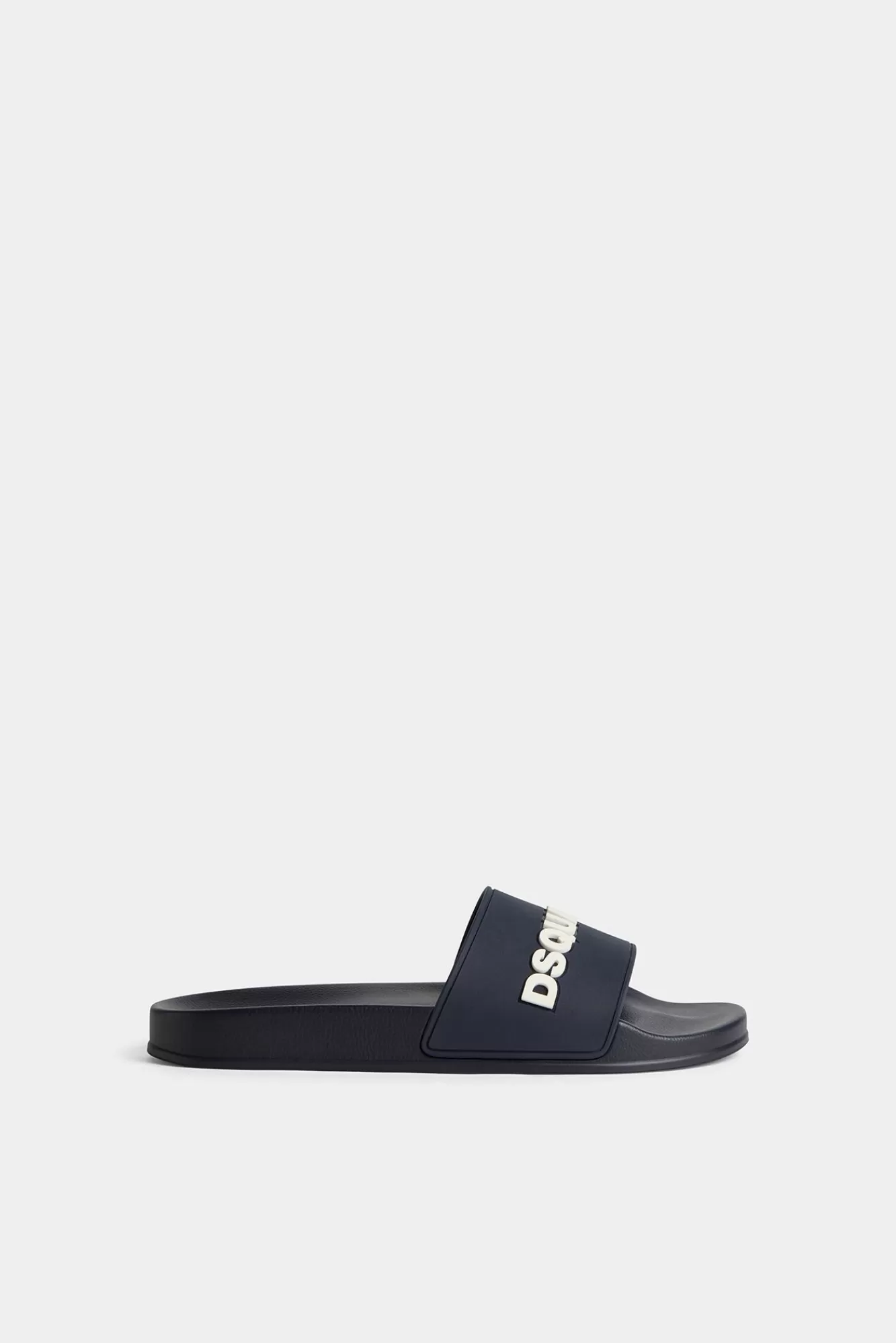 Sandalen En Slippers^Dsquared2 -Strandschoenen Met Logo Blauw