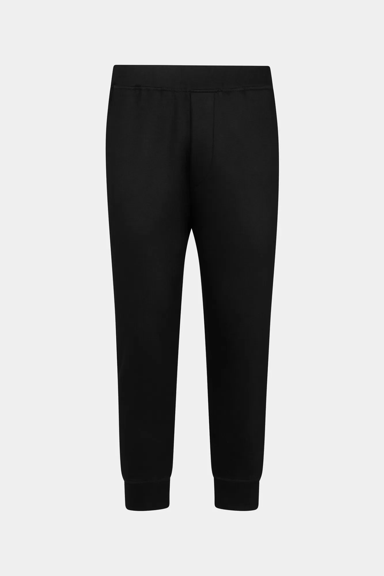 Broek^Dsquared2 Dubbele Fleecebroek Zwart