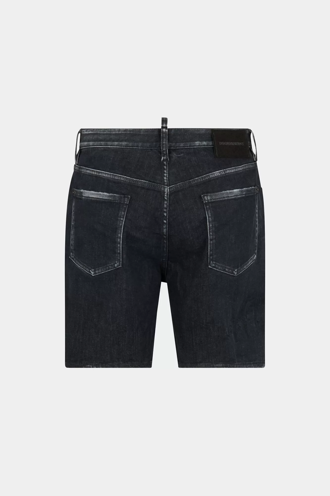 Korte Broek^Dsquared2 E Marineshort Met Schone Wassing Zwart