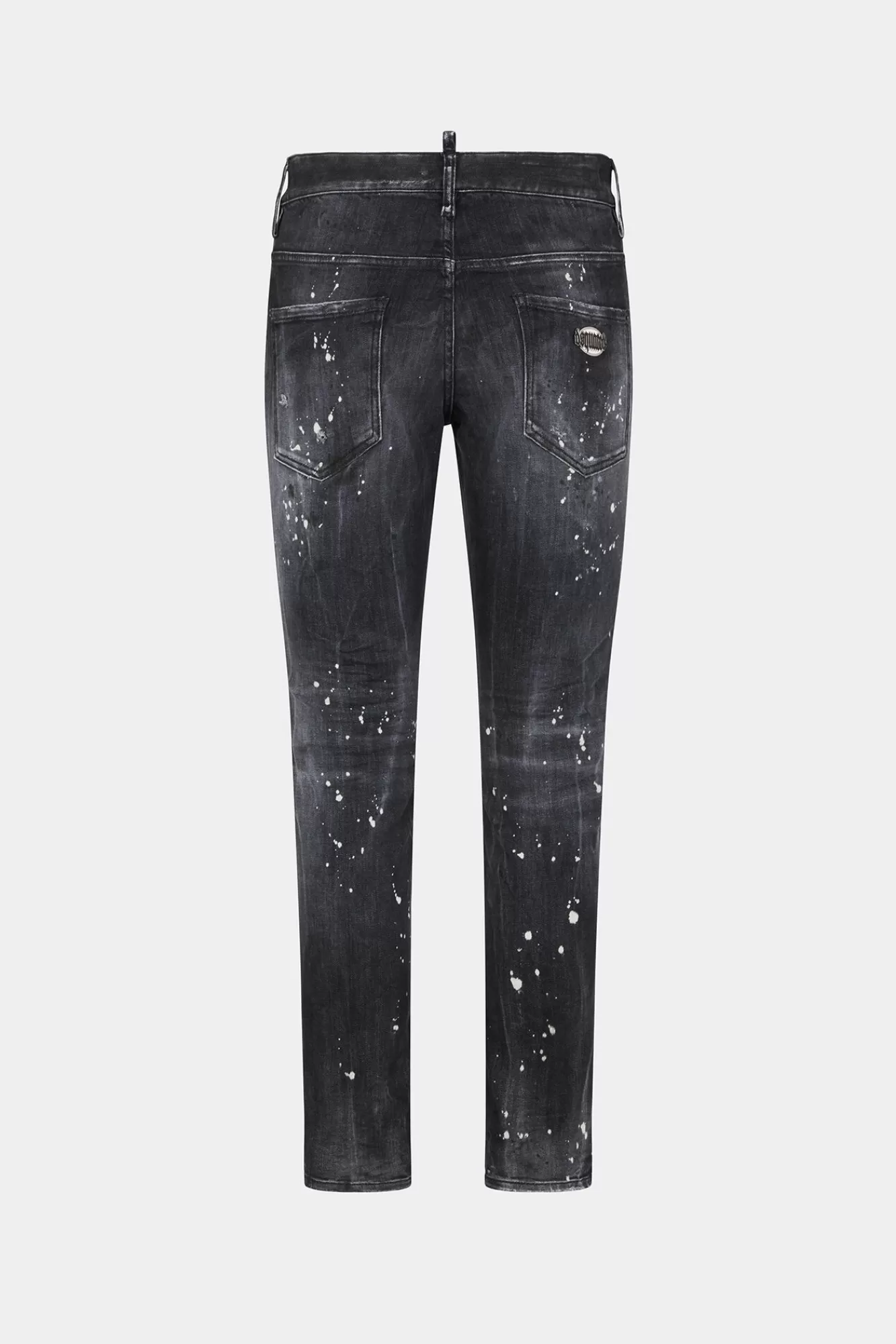 Jeans^Dsquared2 E Skaterjeans Met Diamant En Studs Zwart