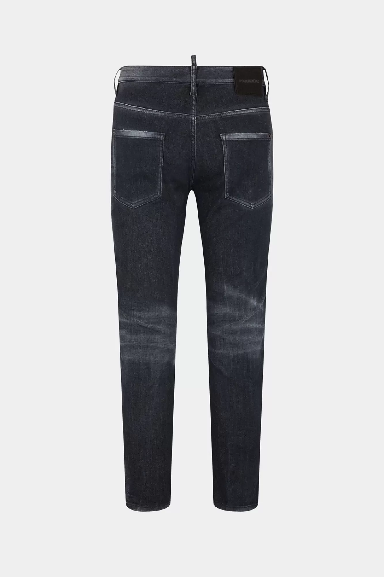 Jeans^Dsquared2 E Skaterjeans Met Schone Wassing Zwart