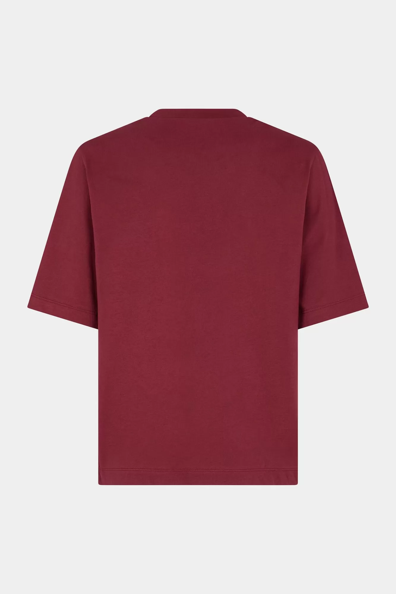 Tops En T-Shirts^Dsquared2 Easy Fit T-Shirt Van Canadian Bros Bordeaux