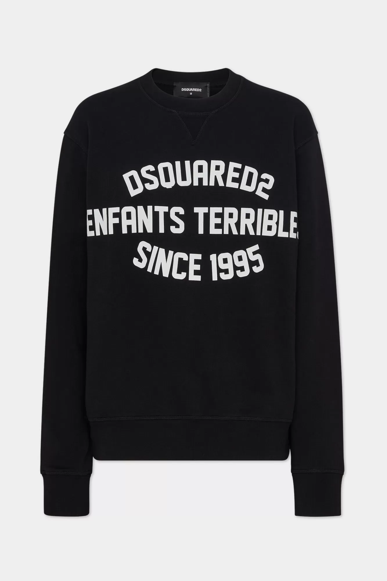 Sweatshirts^Dsquared2 Enfants Terribles Cool Fit Sweatshirt Met Ronde Hals Zwart