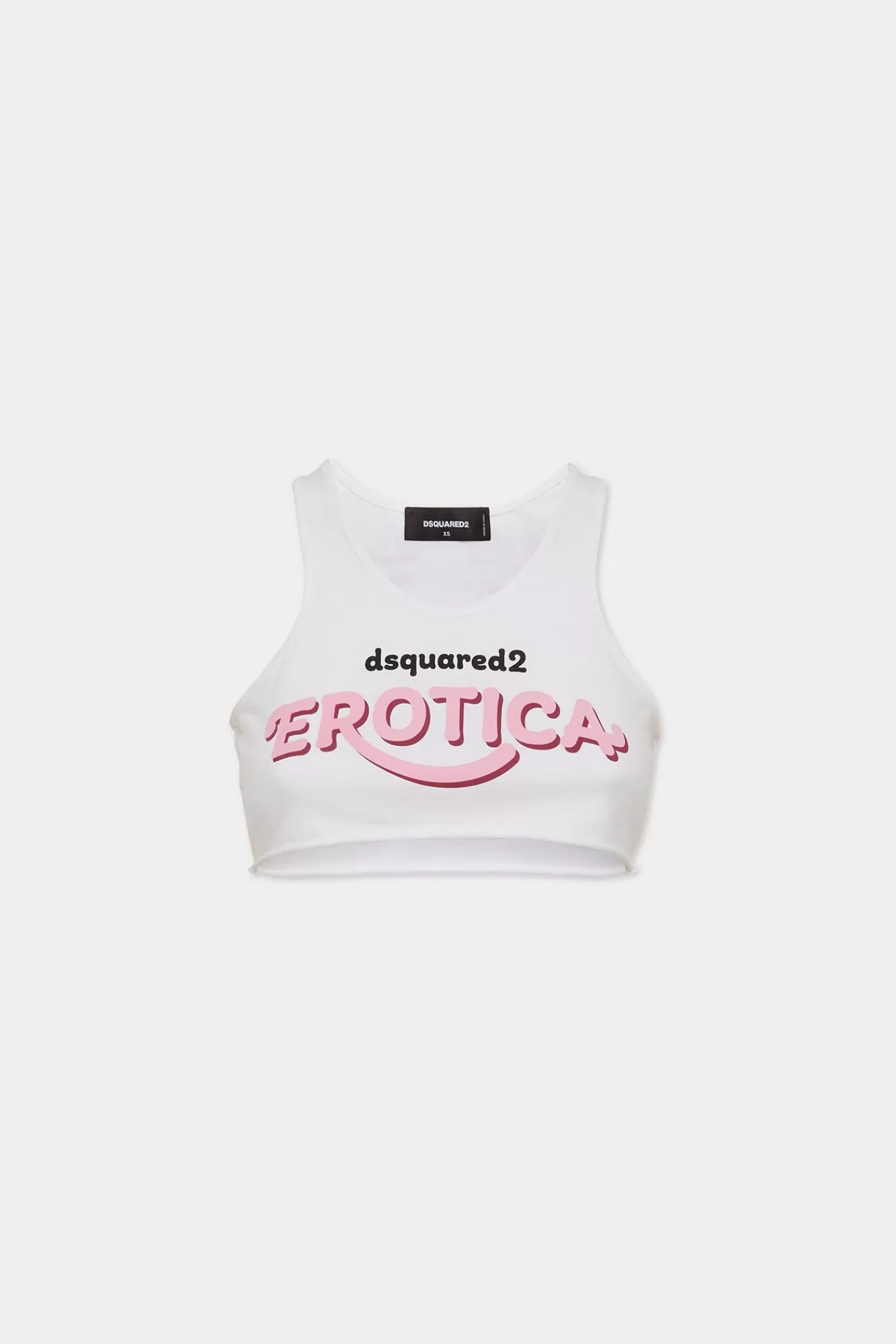 Tops En T-Shirts^Dsquared2 Erotica Minitopje Wit