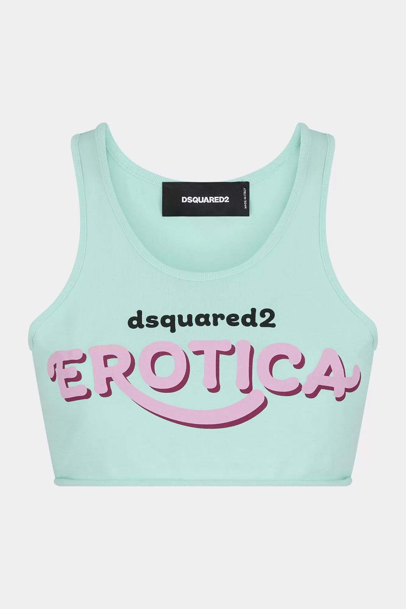 Tops En T-Shirts^Dsquared2 Erotica Minitopje Lichtgroen