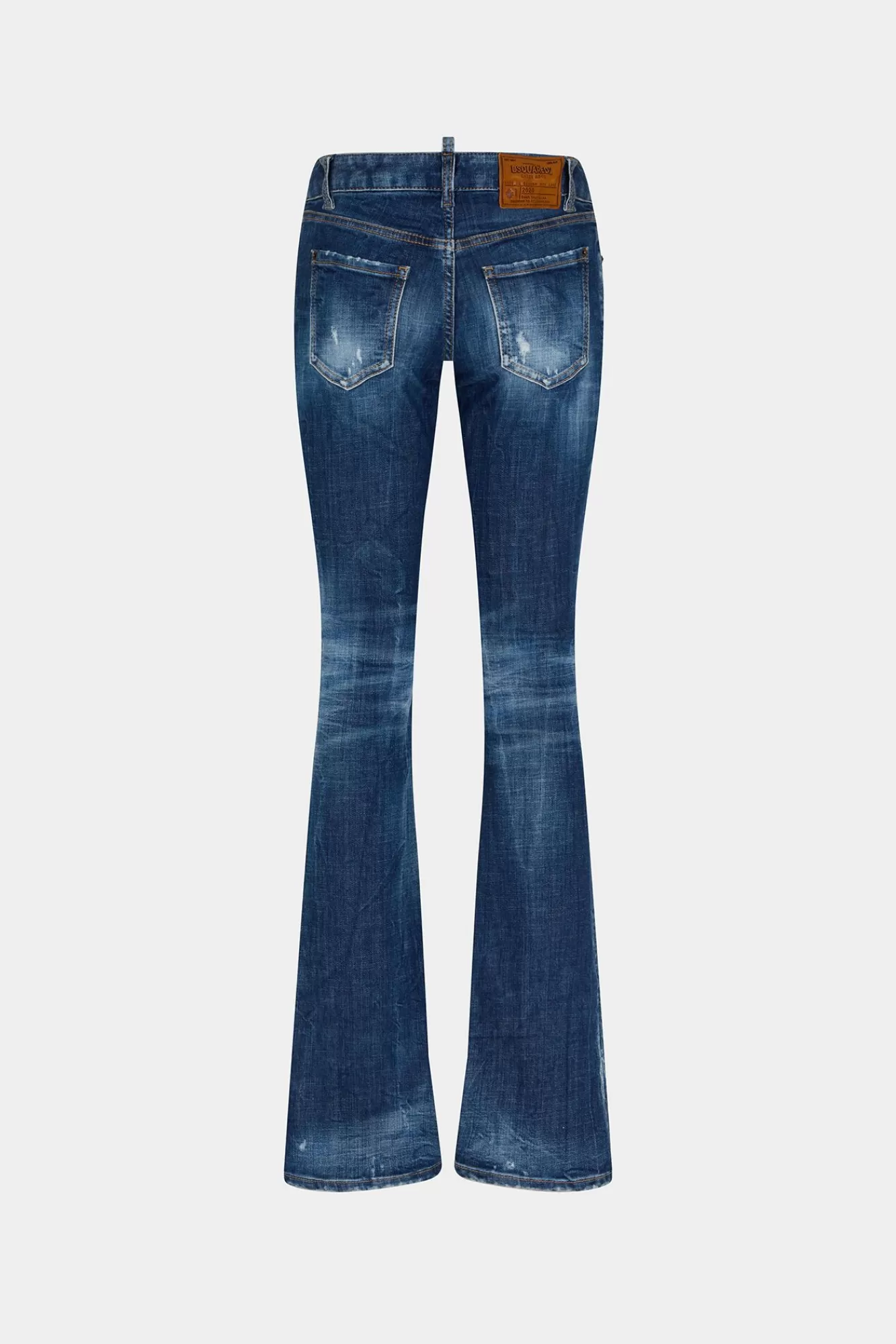 Jeans^Dsquared2 Flare Jeans Met Middelhoge Taille Marine