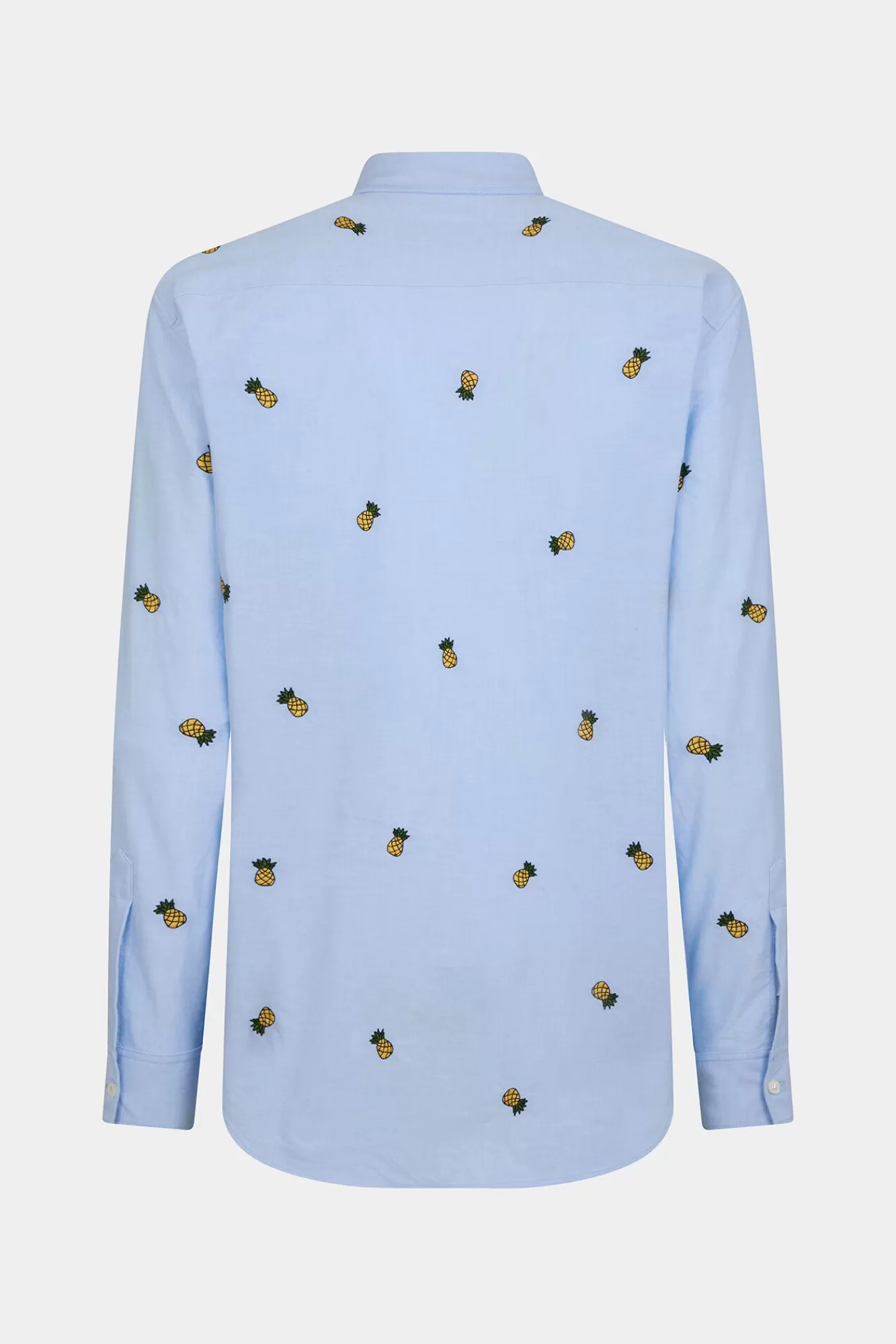 Overhemden^Dsquared2 Geborduurd Fruitshirt Lucht