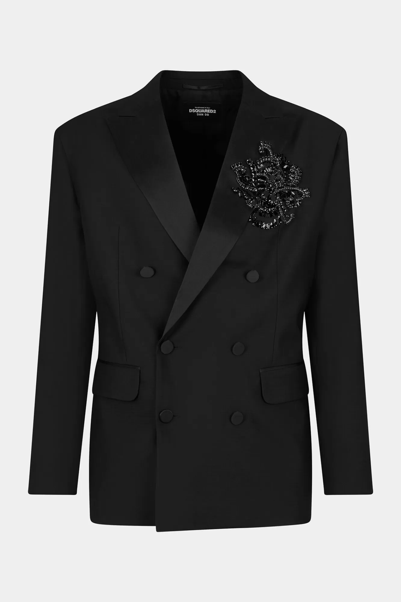 Pakken En Blazers^Dsquared2 Geborduurde Dan Db-Blazer Zwart