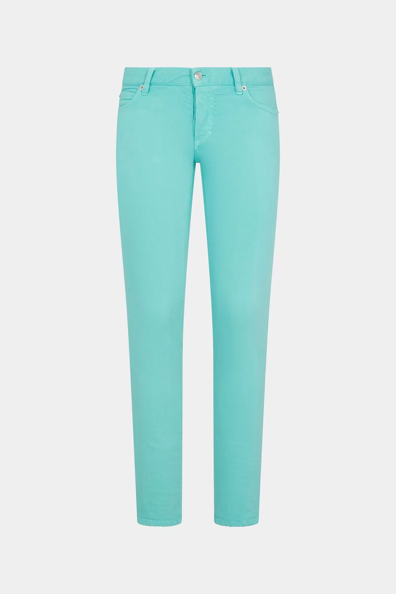 Jeans^Dsquared2 Geverfde Jennifer-Jeans Lichtgroen