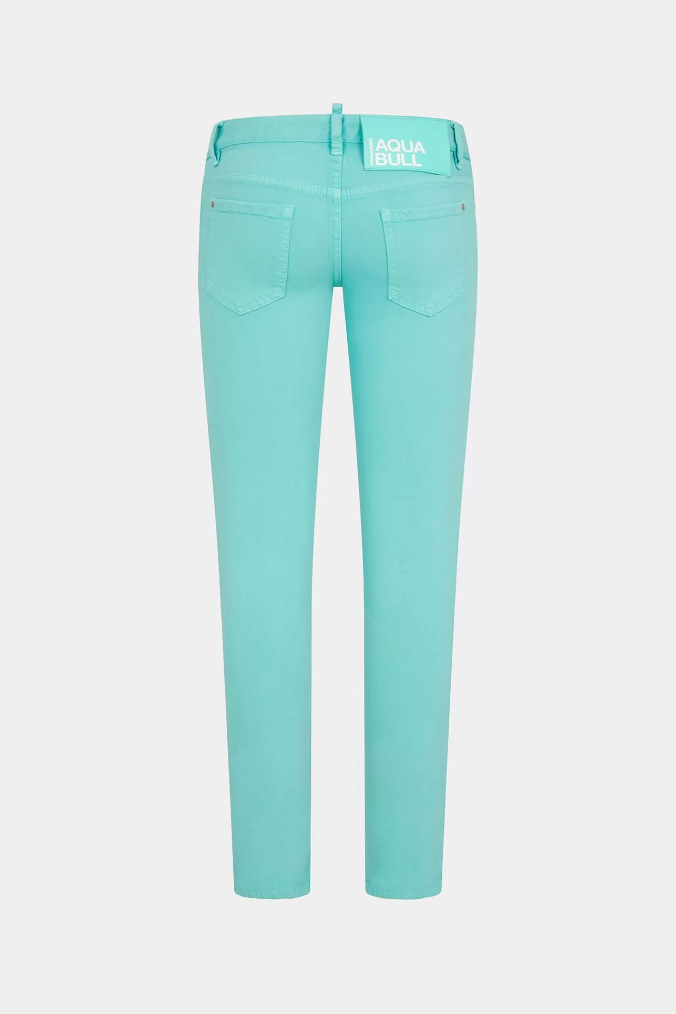 Jeans^Dsquared2 Geverfde Jennifer-Jeans Lichtgroen