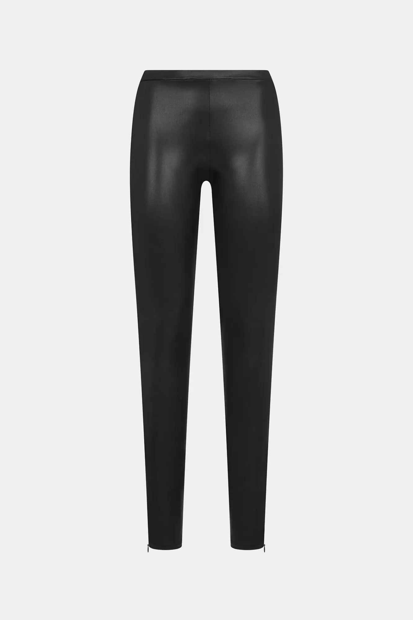 Broek^Dsquared2 Glanzende Benen Broek Zwart