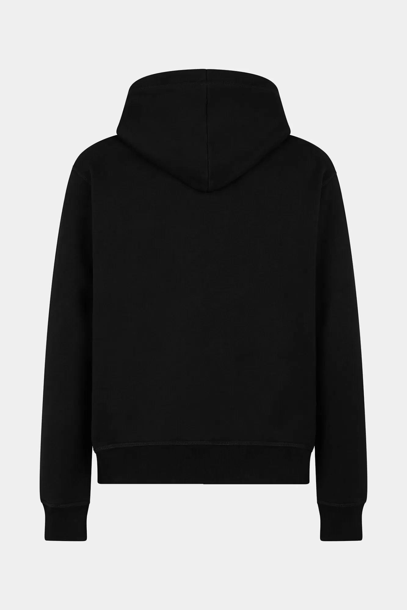 Sweatshirts^Dsquared2 Gotisch Cool Fit Sweatshirt Met Capuchon Zwart