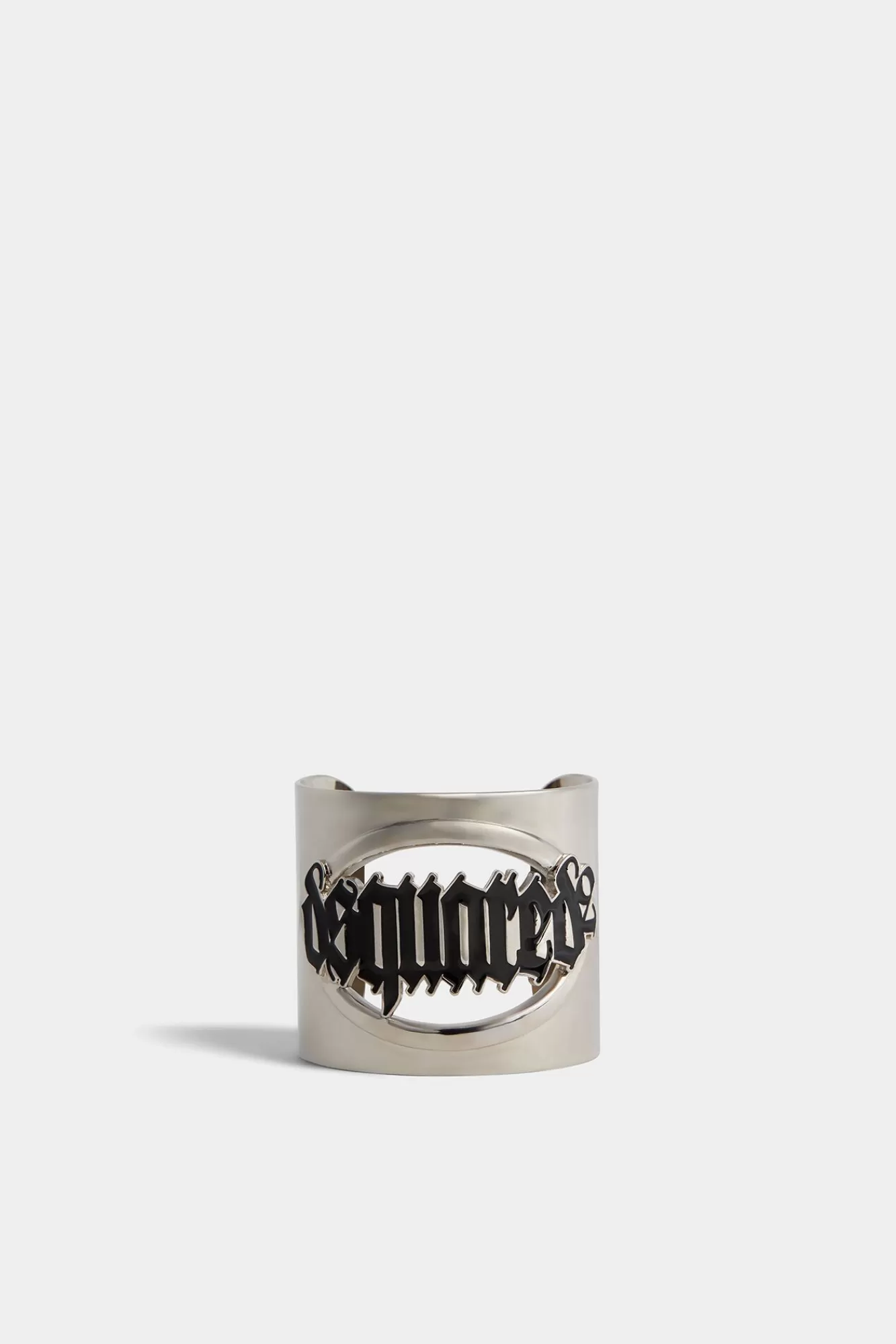 Sieraden^Dsquared2 Gotische Armband Palladium/Zwart