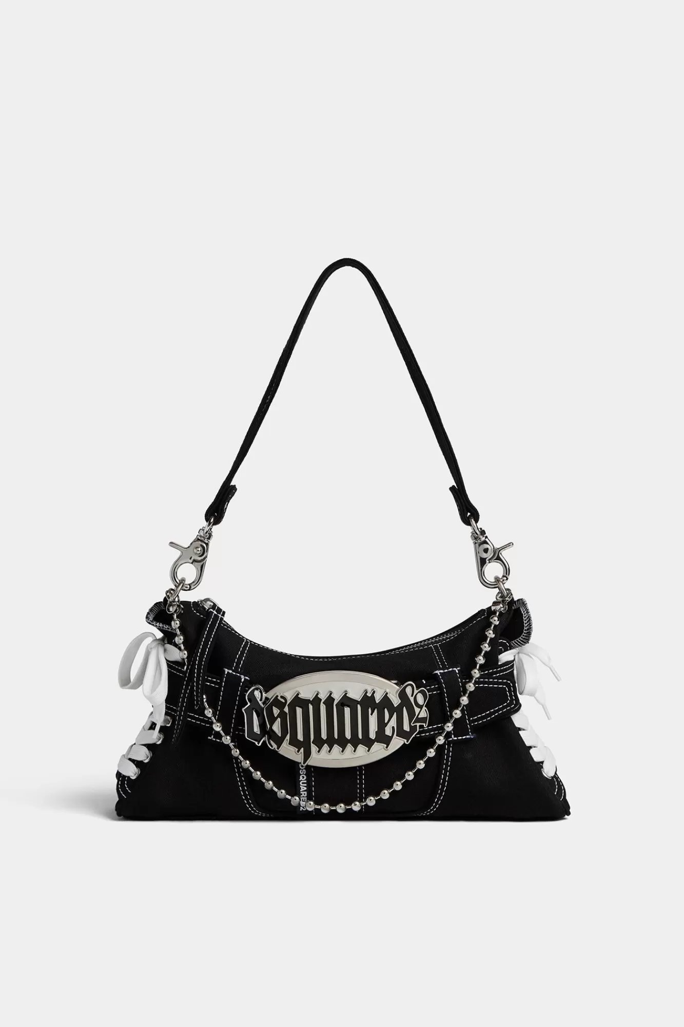 Handtassen^Dsquared2 Gotische Heuptas Zwart