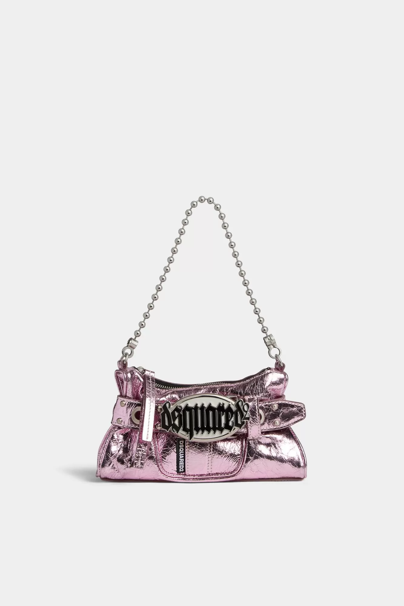 Crossbody^Dsquared2 Gotische Riemkoppeling Roze