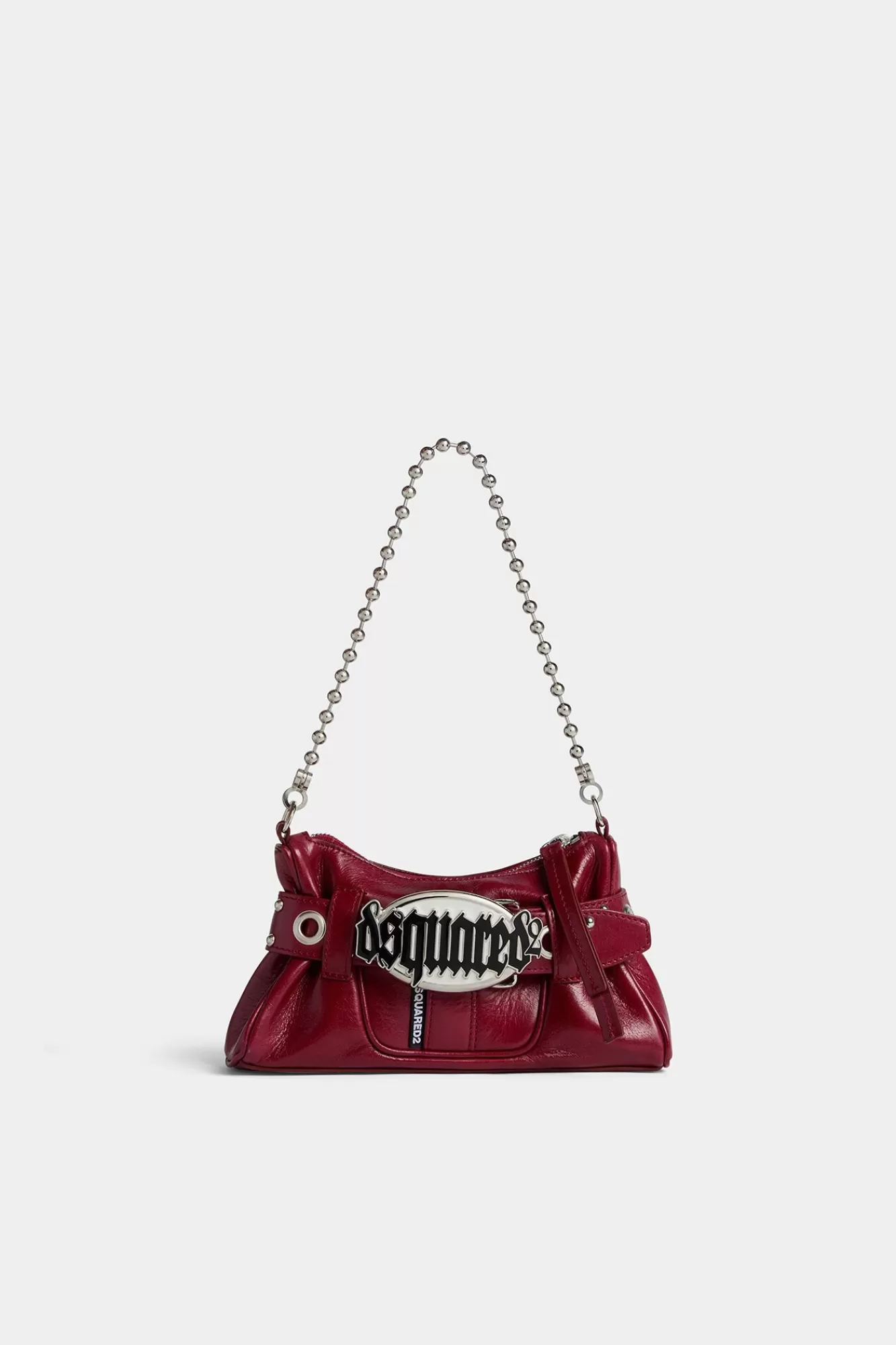 Crossbody^Dsquared2 Gotische Riemkoppeling Amarant