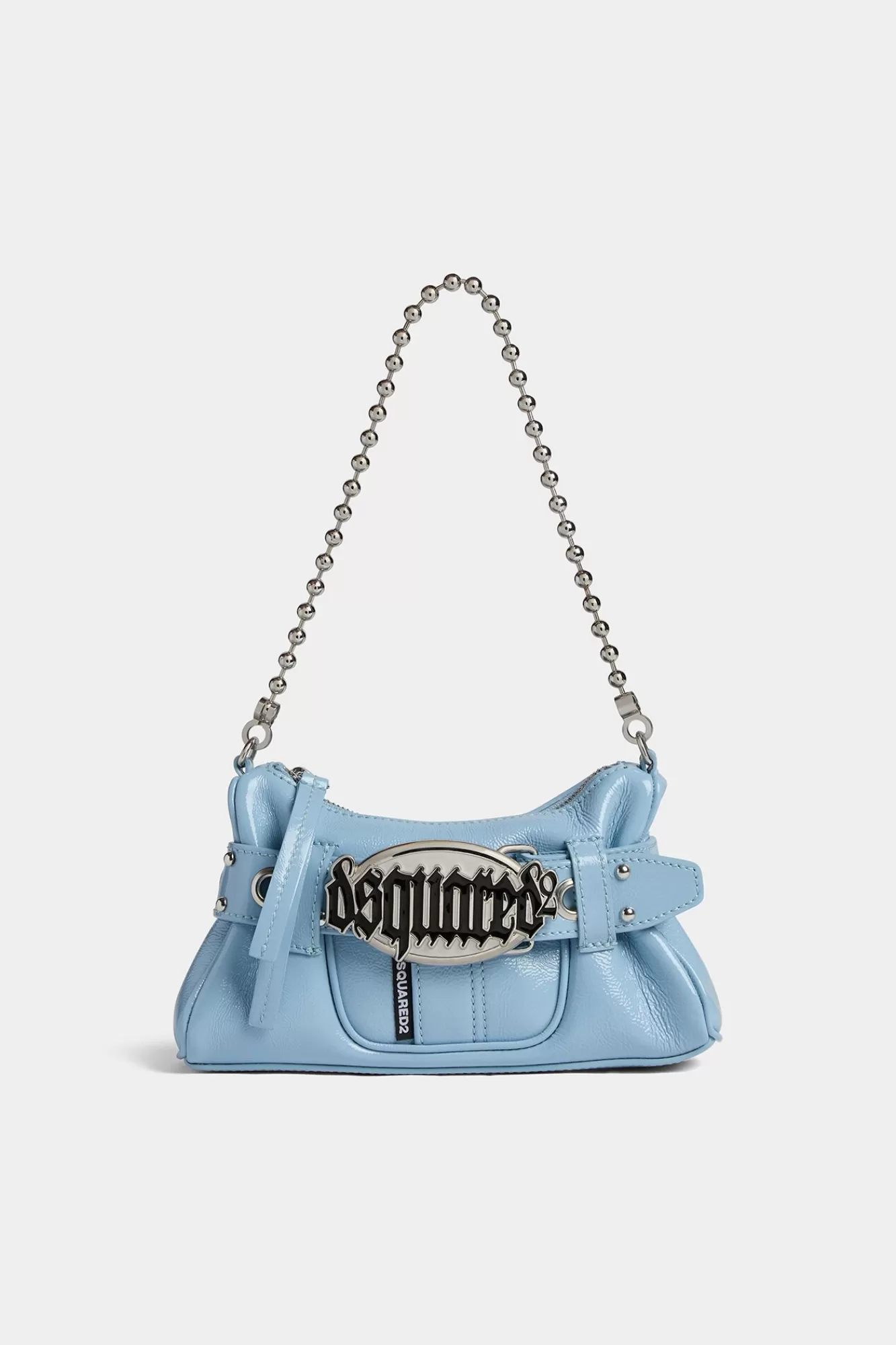 Crossbody^Dsquared2 Gotische Riemkoppeling Lichtblauw