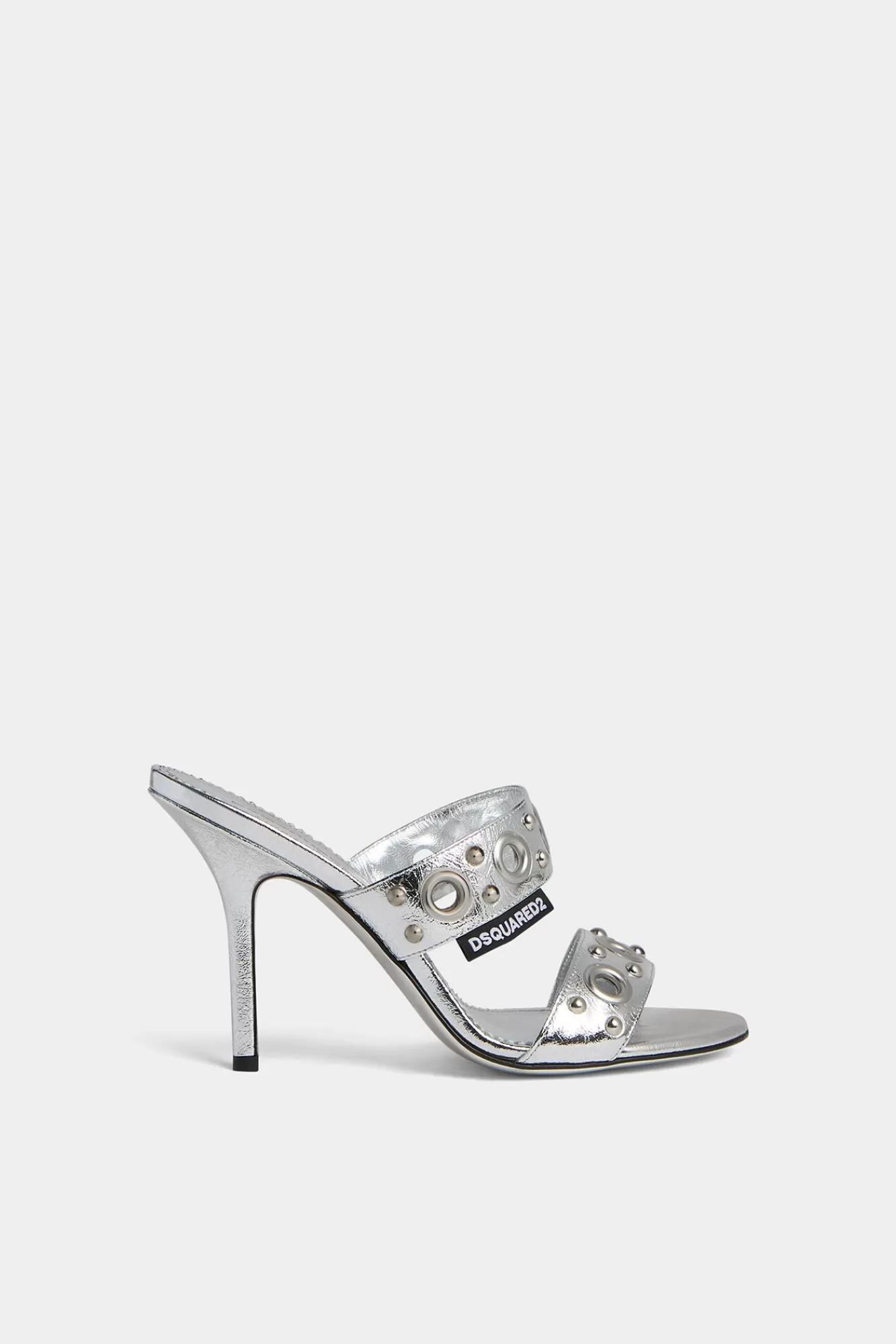 Sandalen^Dsquared2 Gotische Sandalen Zilver