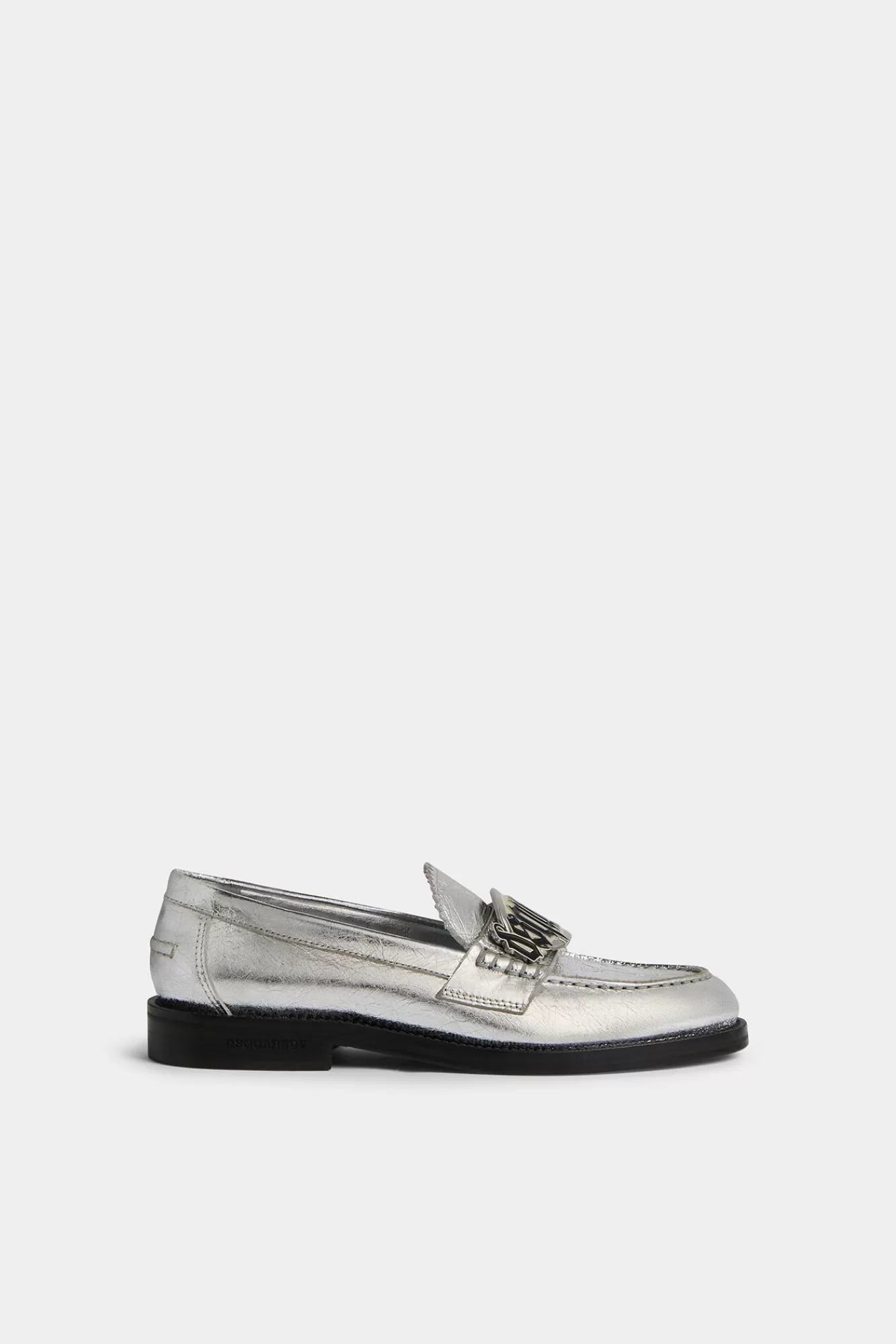 Loafers En Espadrilles^Dsquared2 Gotische -Loafers Zilver