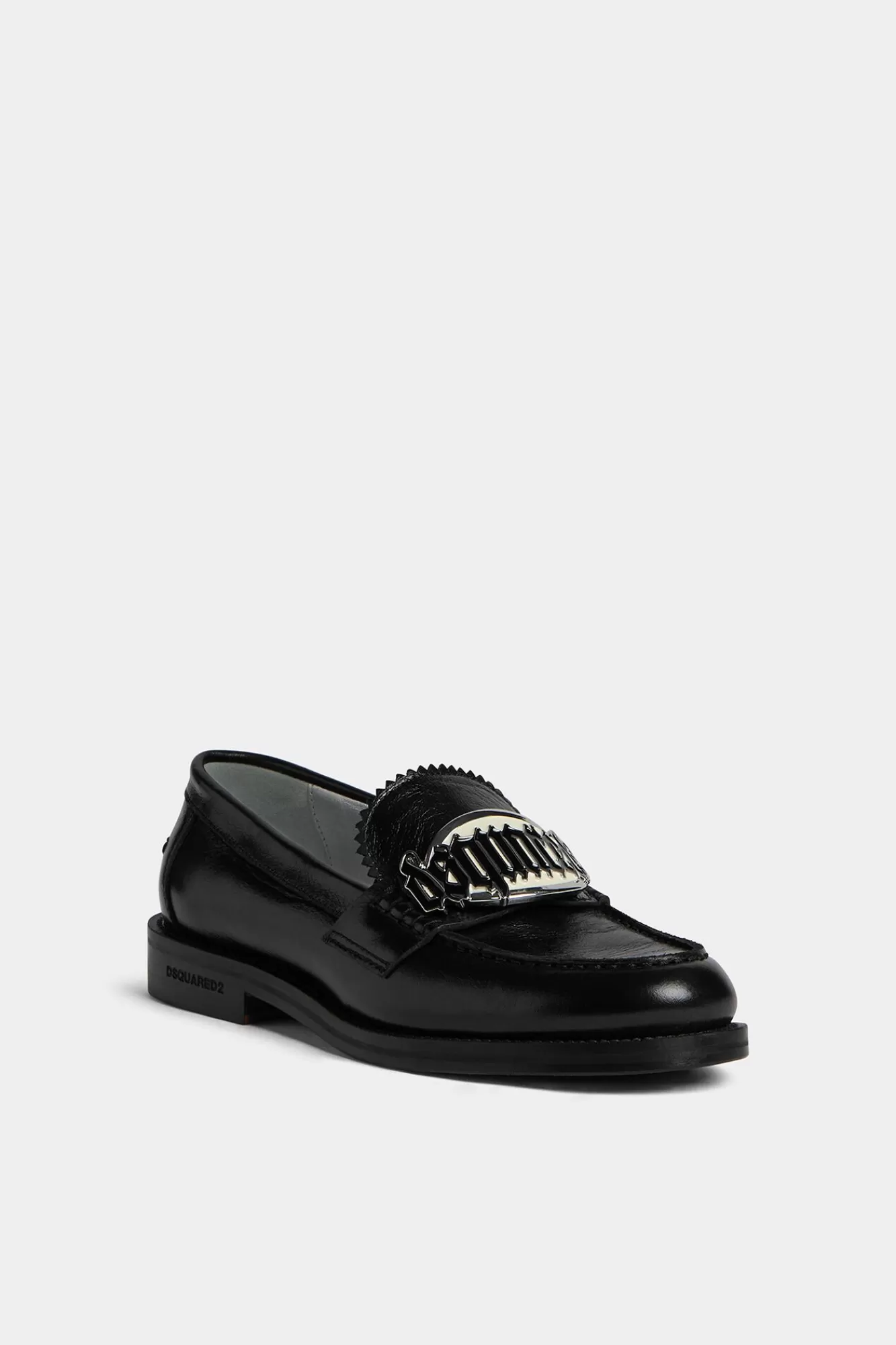 Loafers En Espadrilles^Dsquared2 Gotische -Loafers Zwart