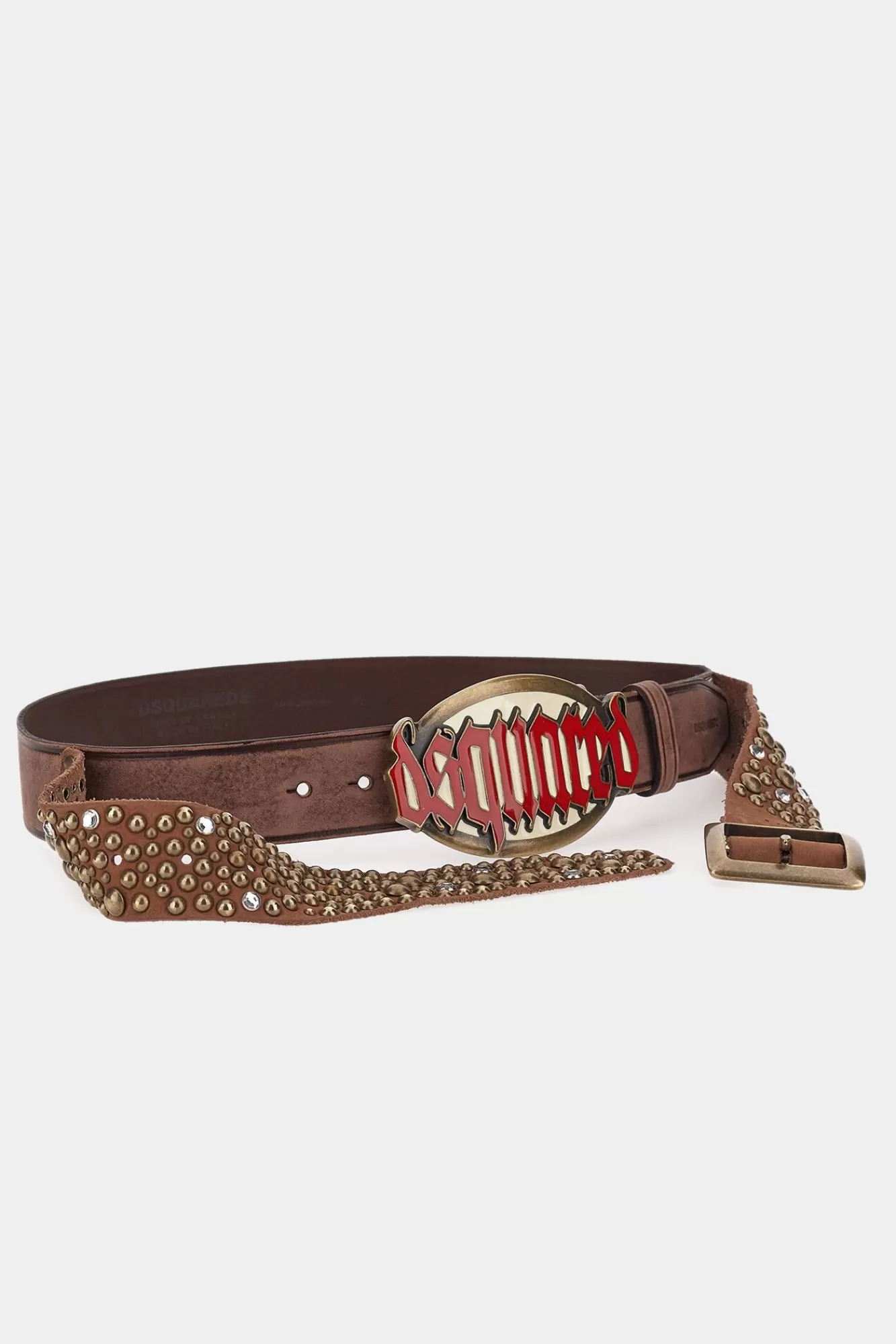 Riemen^Dsquared2 Gotische -Riem Bruin