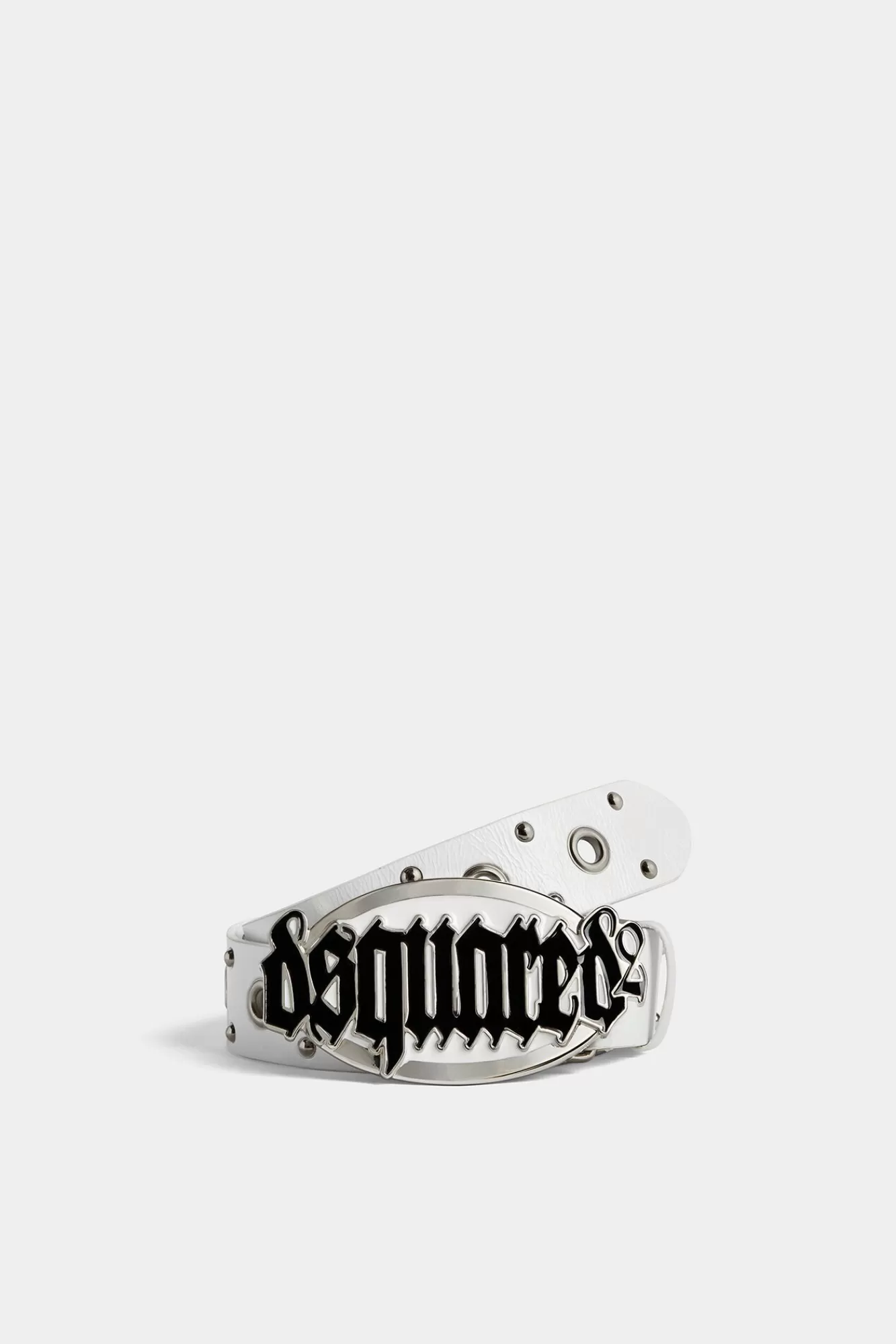 Riemen^Dsquared2 Gotische -Riem Wit