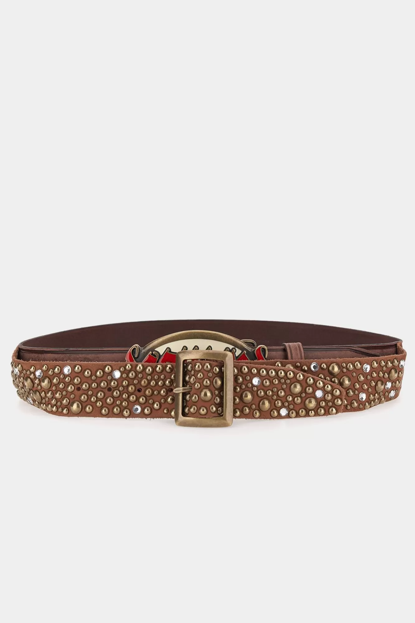 Riemen^Dsquared2 Gotische -Riem Bruin