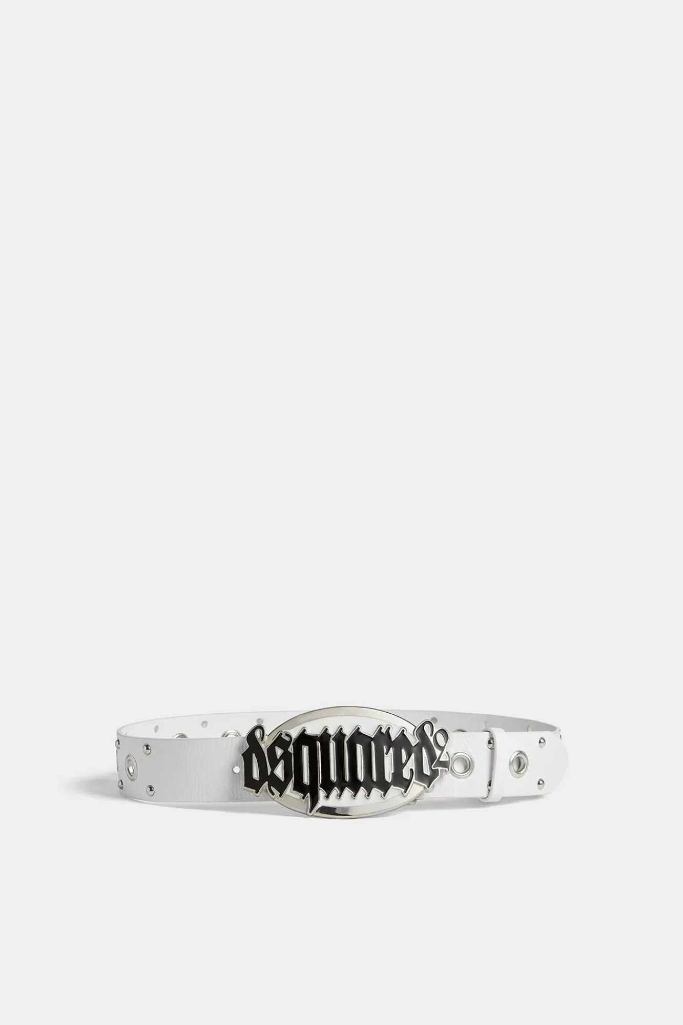 Riemen^Dsquared2 Gotische -Riem Wit