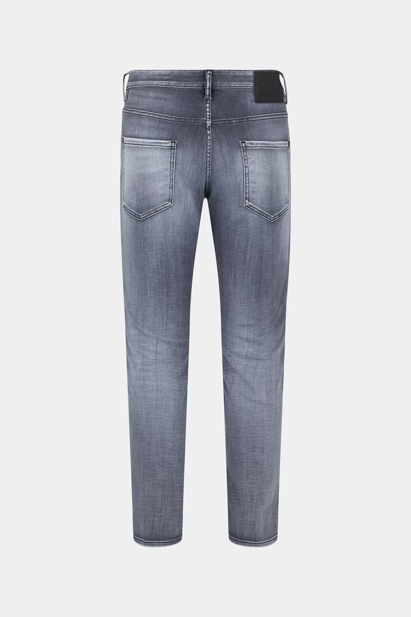 Jeans^Dsquared2 Grijze Skaterjeans Met Goede Wassing Zwart