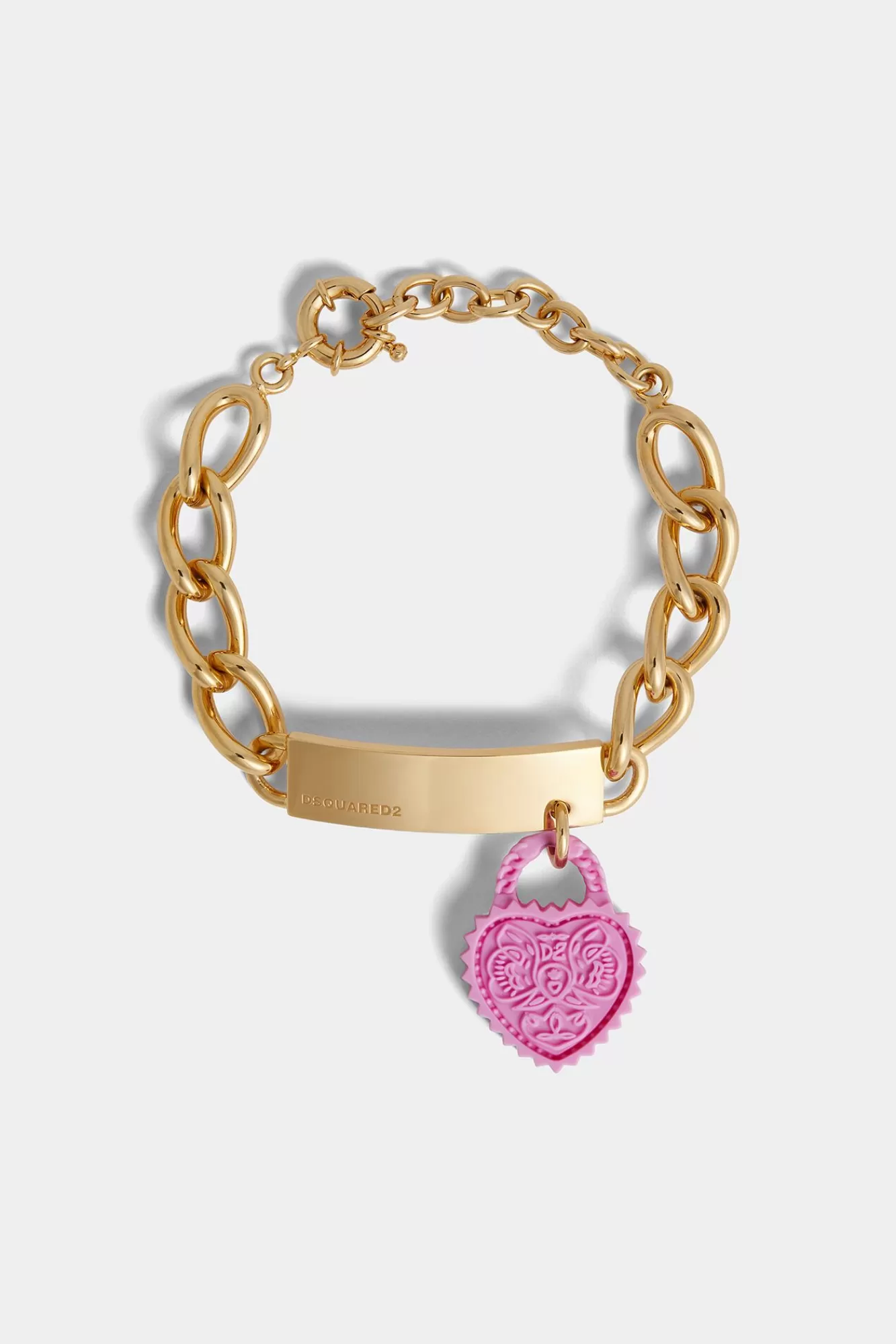 Sieraden^Dsquared2 Hart Armband Licht Goud