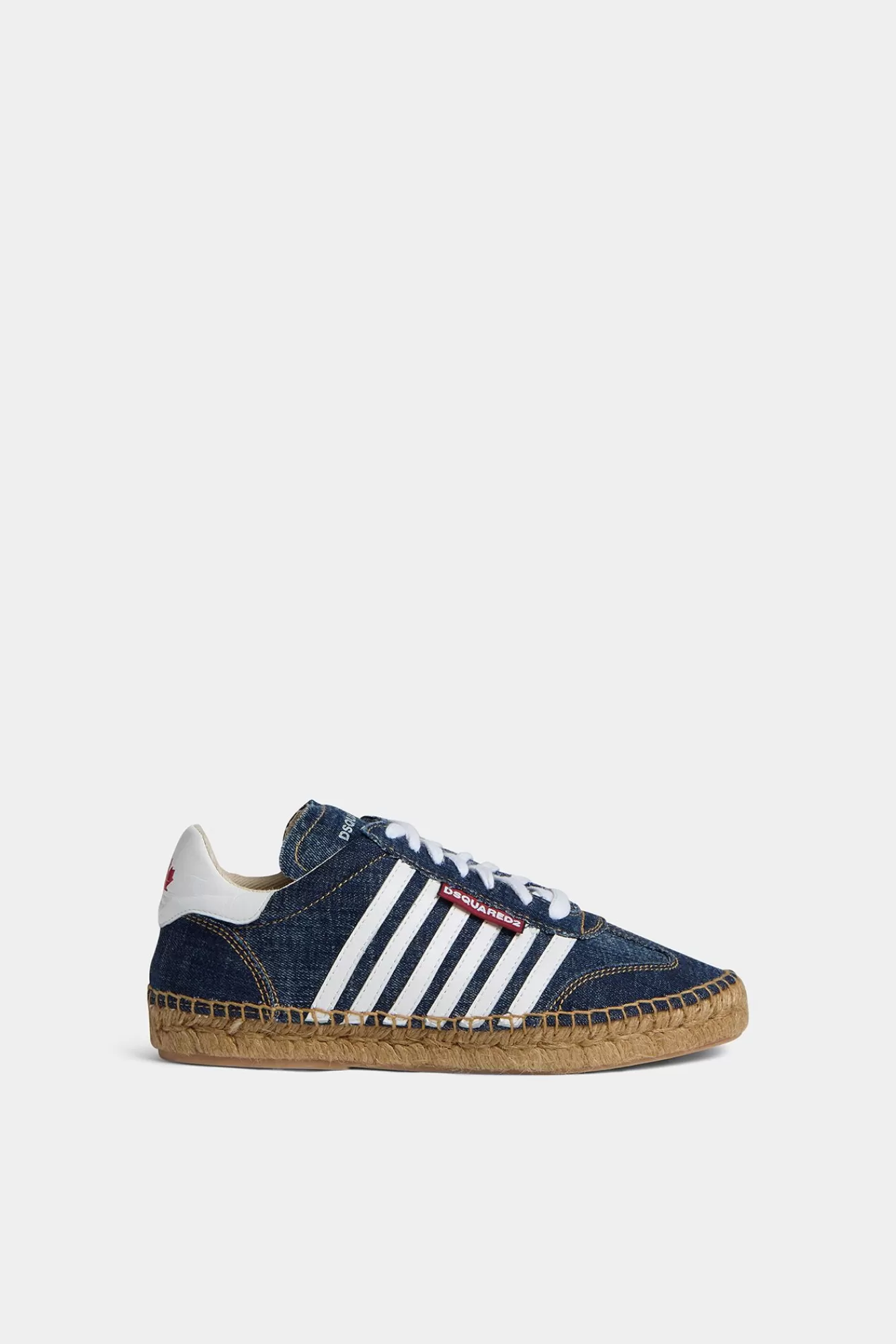 Loafers En Espadrilles^Dsquared2 Hola Espadrilles Met Veters Denim