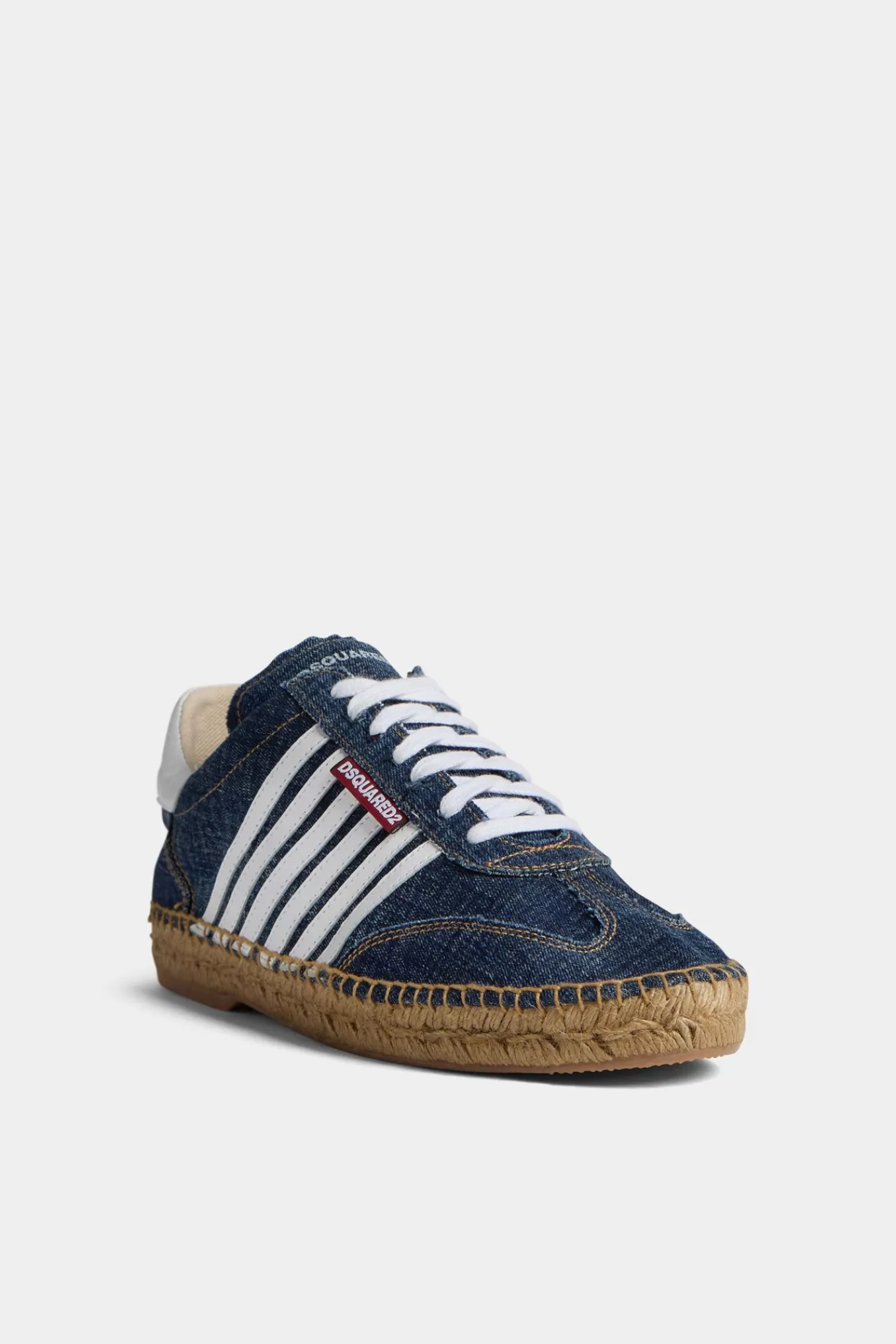 Loafers^Dsquared2 Hola Espadrilles Met Veters Denim