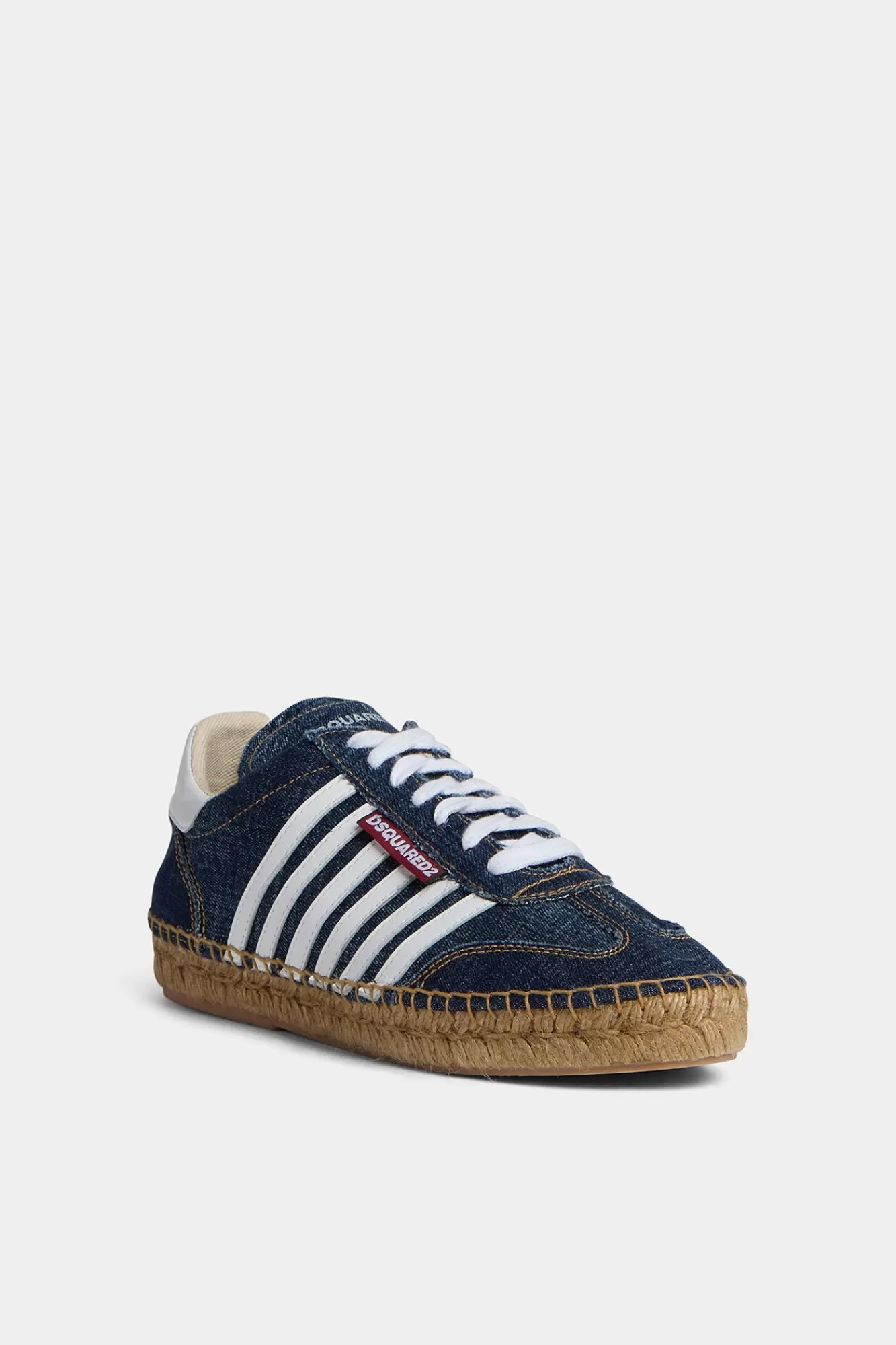 Loafers En Espadrilles^Dsquared2 Hola Espadrilles Met Veters Denim