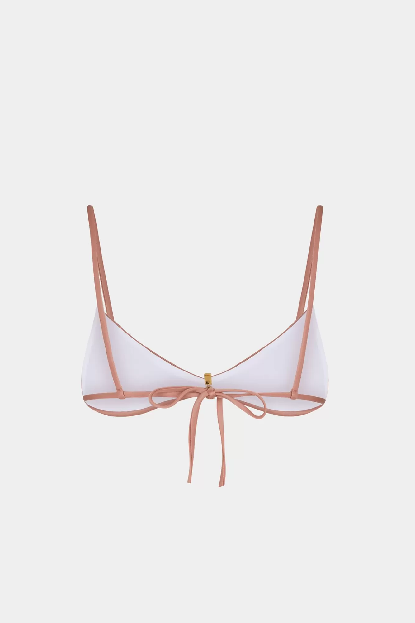 Strandkleding^Dsquared2 Hotty Bikini Driehoekige Top Midden Bruin